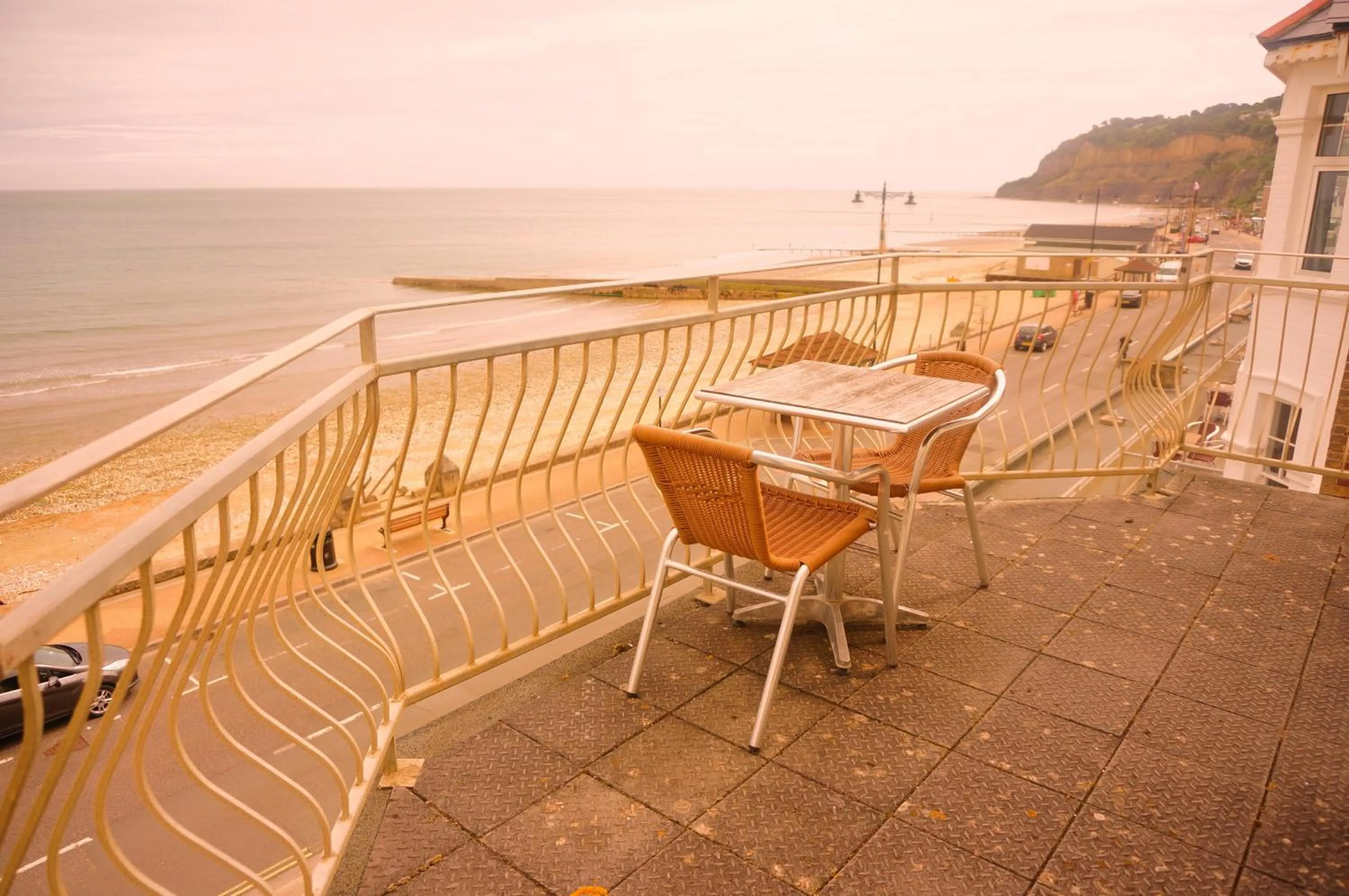 Balcony/Terrace in shoreside inn