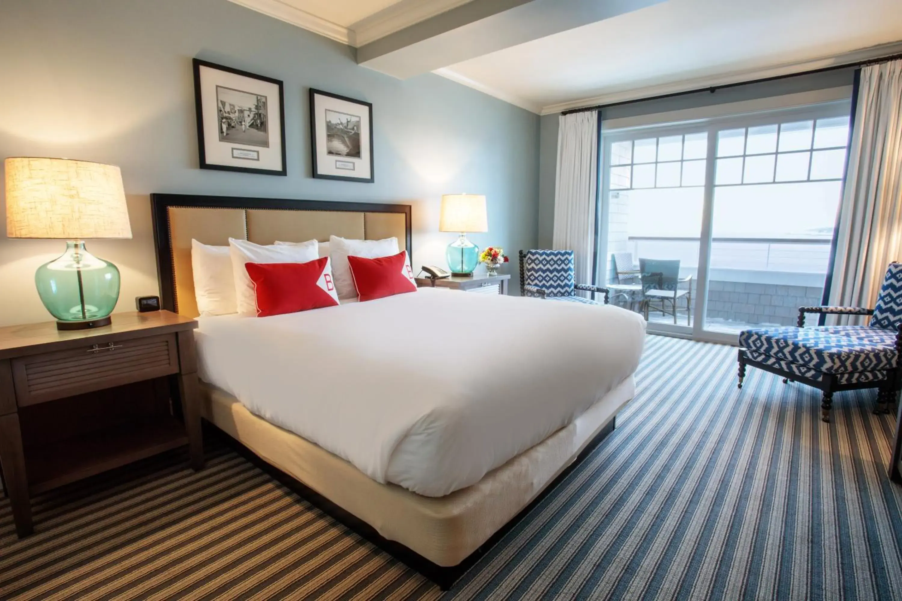 Ocean Front King Room with Balcony in Beauport Hotel Gloucester Ocean Front King Room with Balcony in Beauport Hotel Gloucester