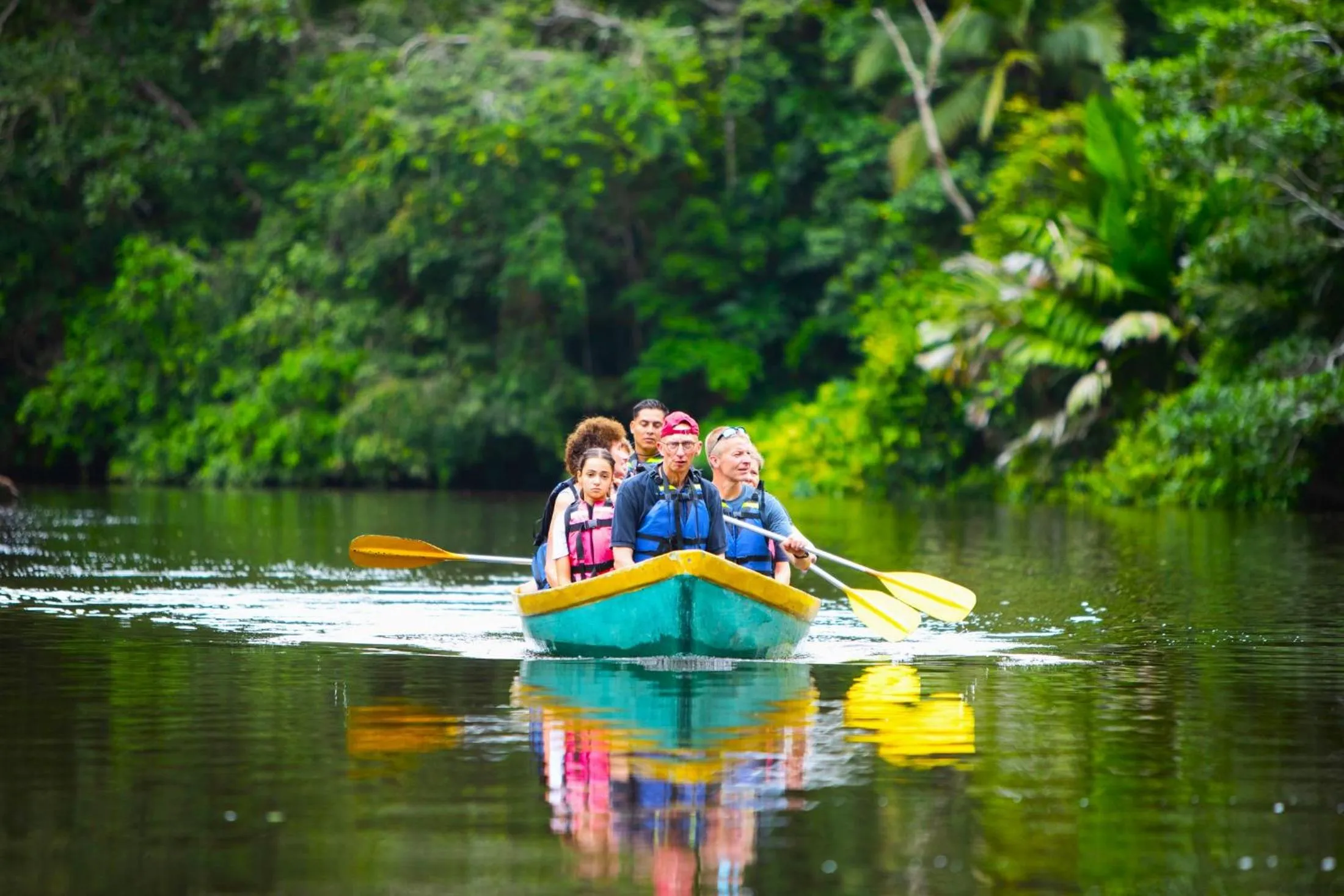 Natural landscape in Aninga Lodge