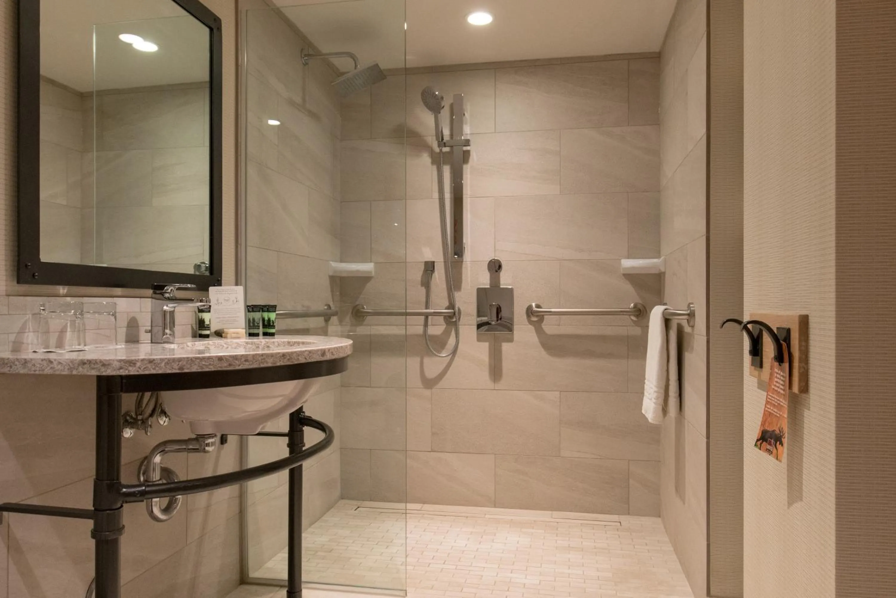 Bathroom in Moose Hotel and Suites