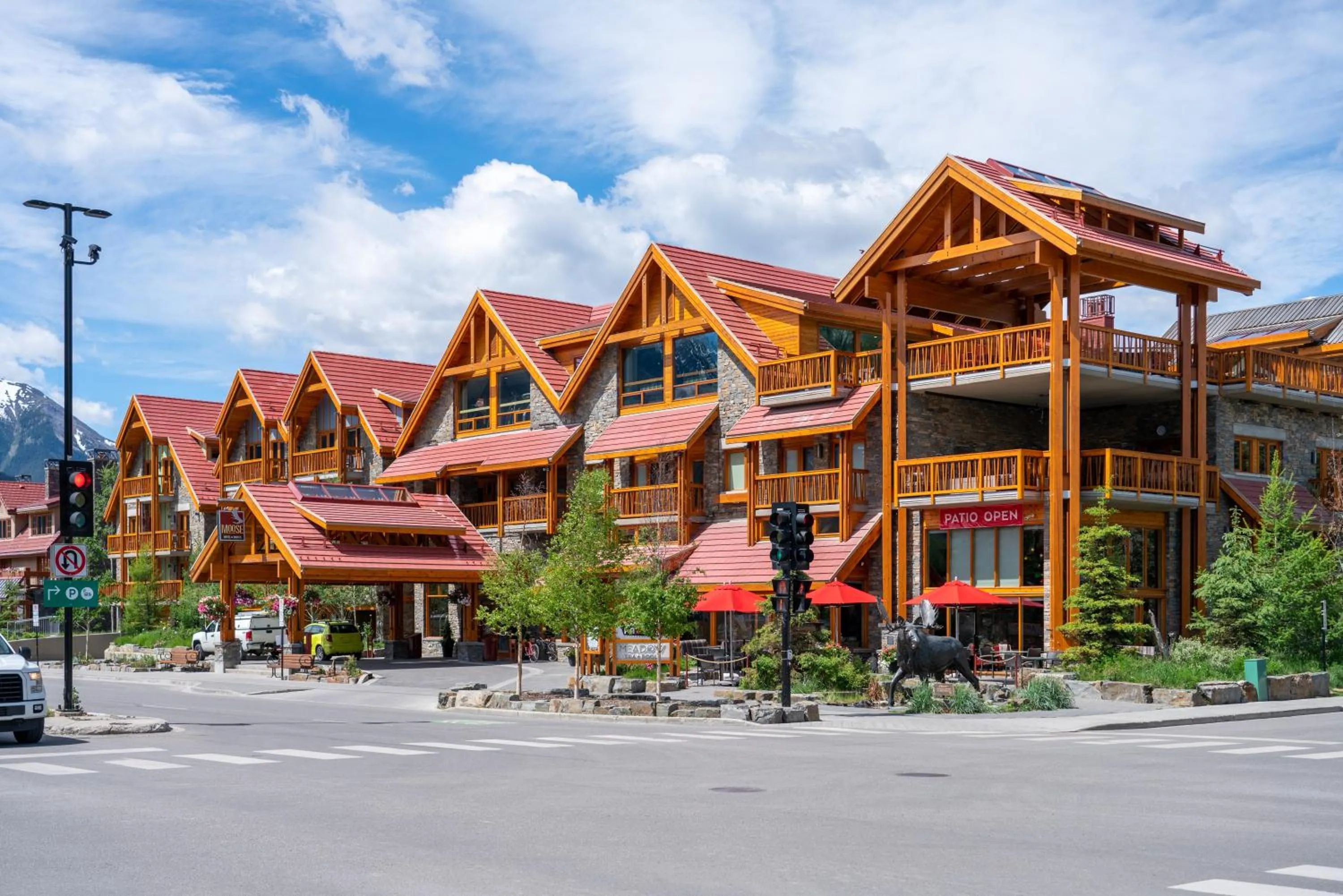 Property building in Moose Hotel and Suites