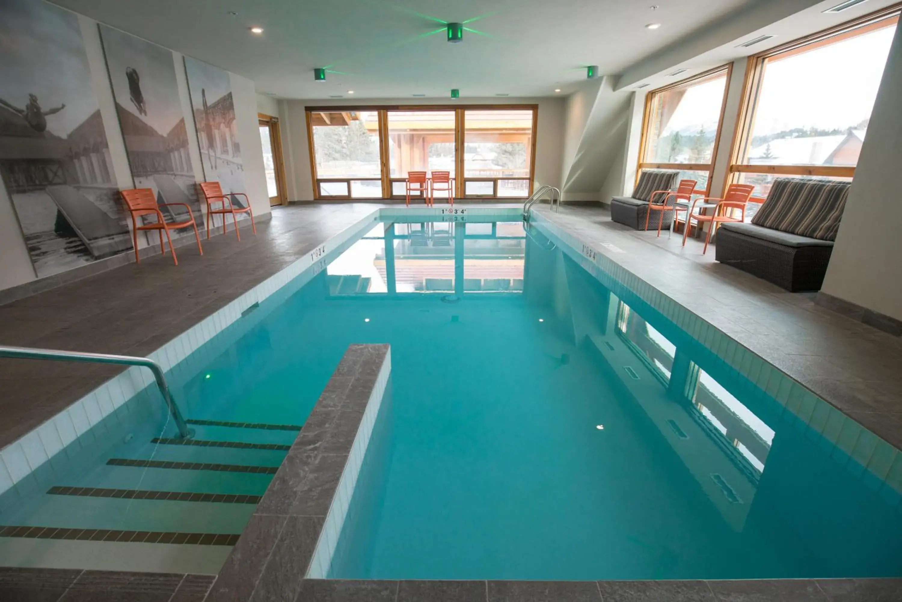 Swimming pool in Moose Hotel and Suites Swimming pool in Moose Hotel and Suites