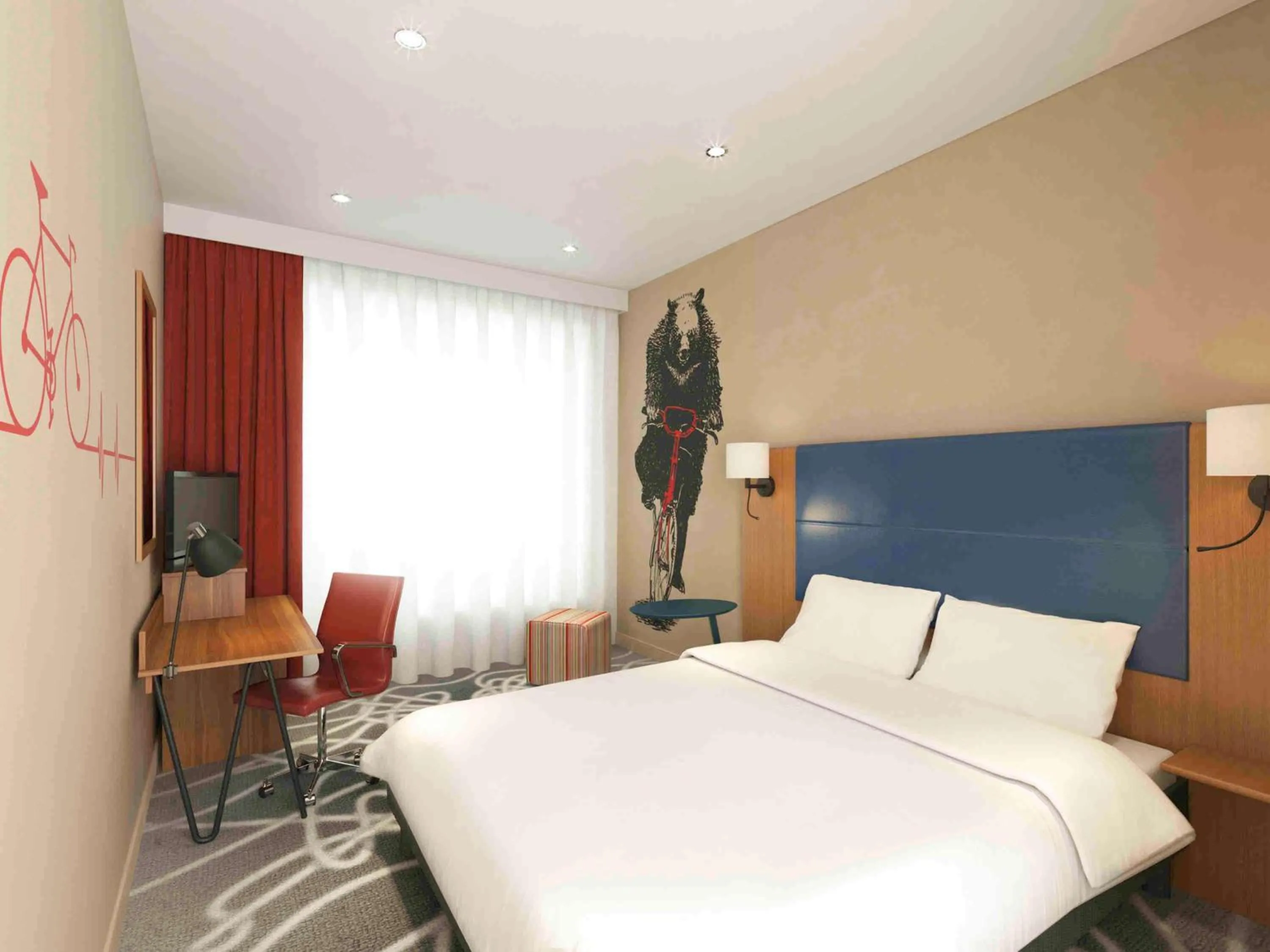 Queen Room in ibis Styles Birmingham NEC & Airport
