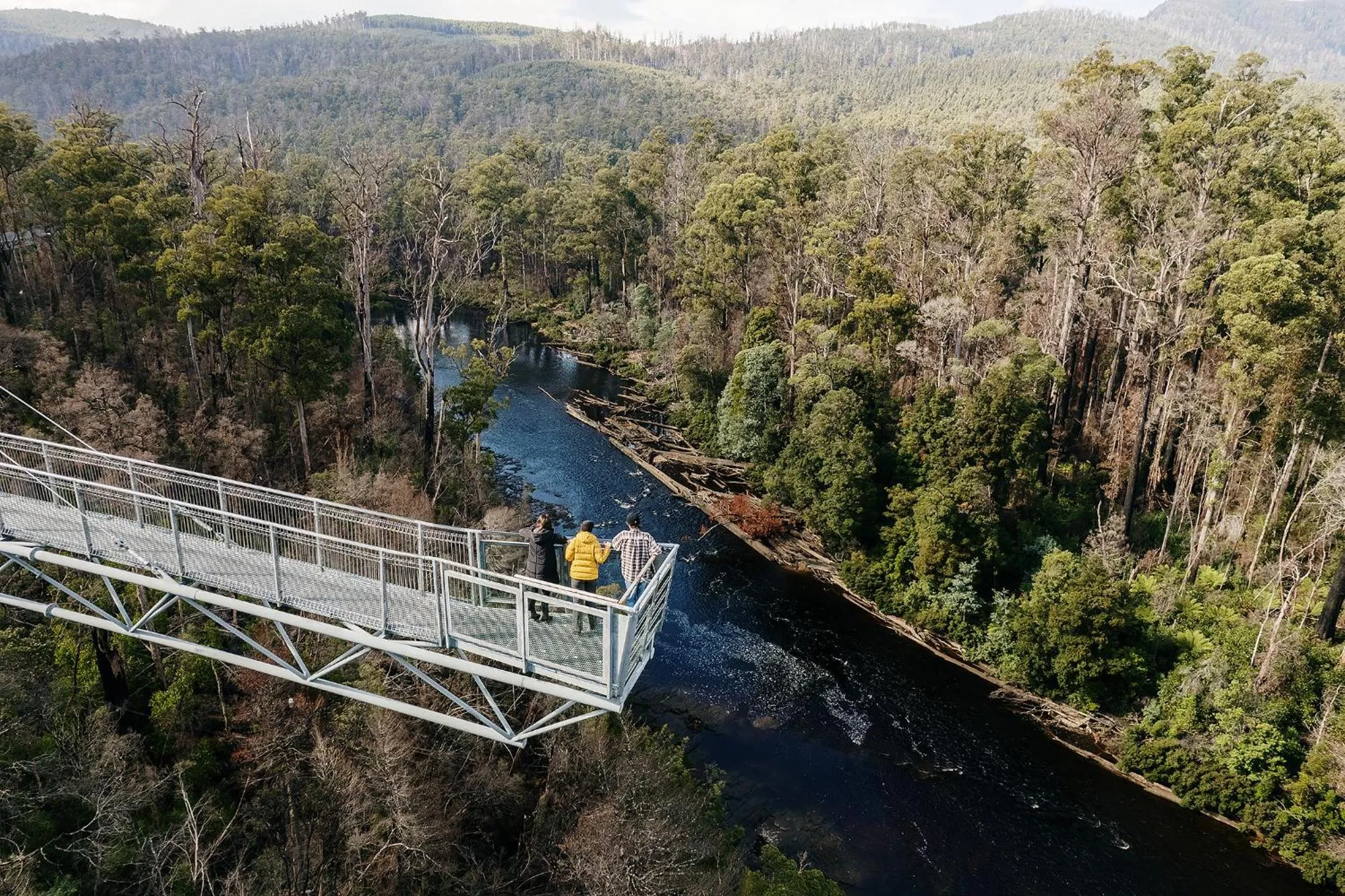 Natural landscape in Tahune AirWalk Cabin and Lodge
