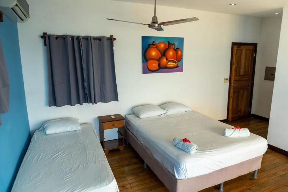 Bed in Magnific Rock - Surf Resort & Yoga Retreat Nicaragua