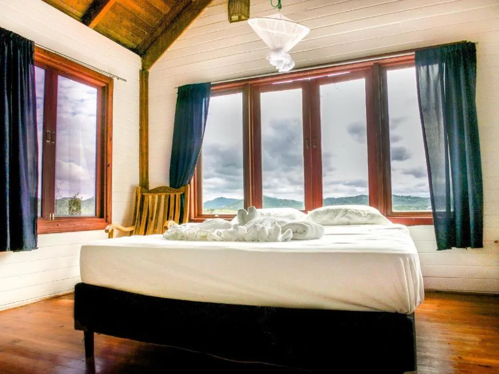 Bed in Magnific Rock - Surf Resort & Yoga Retreat Nicaragua