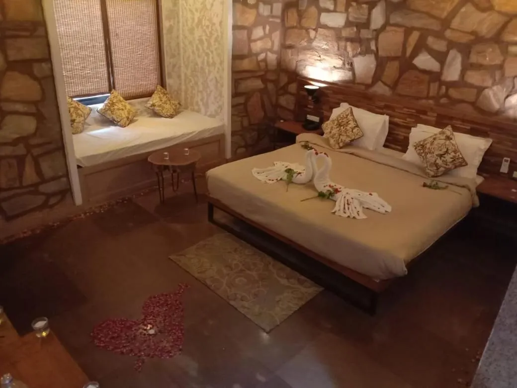 Bedroom, Bed in Riverarch Greenfields Resort