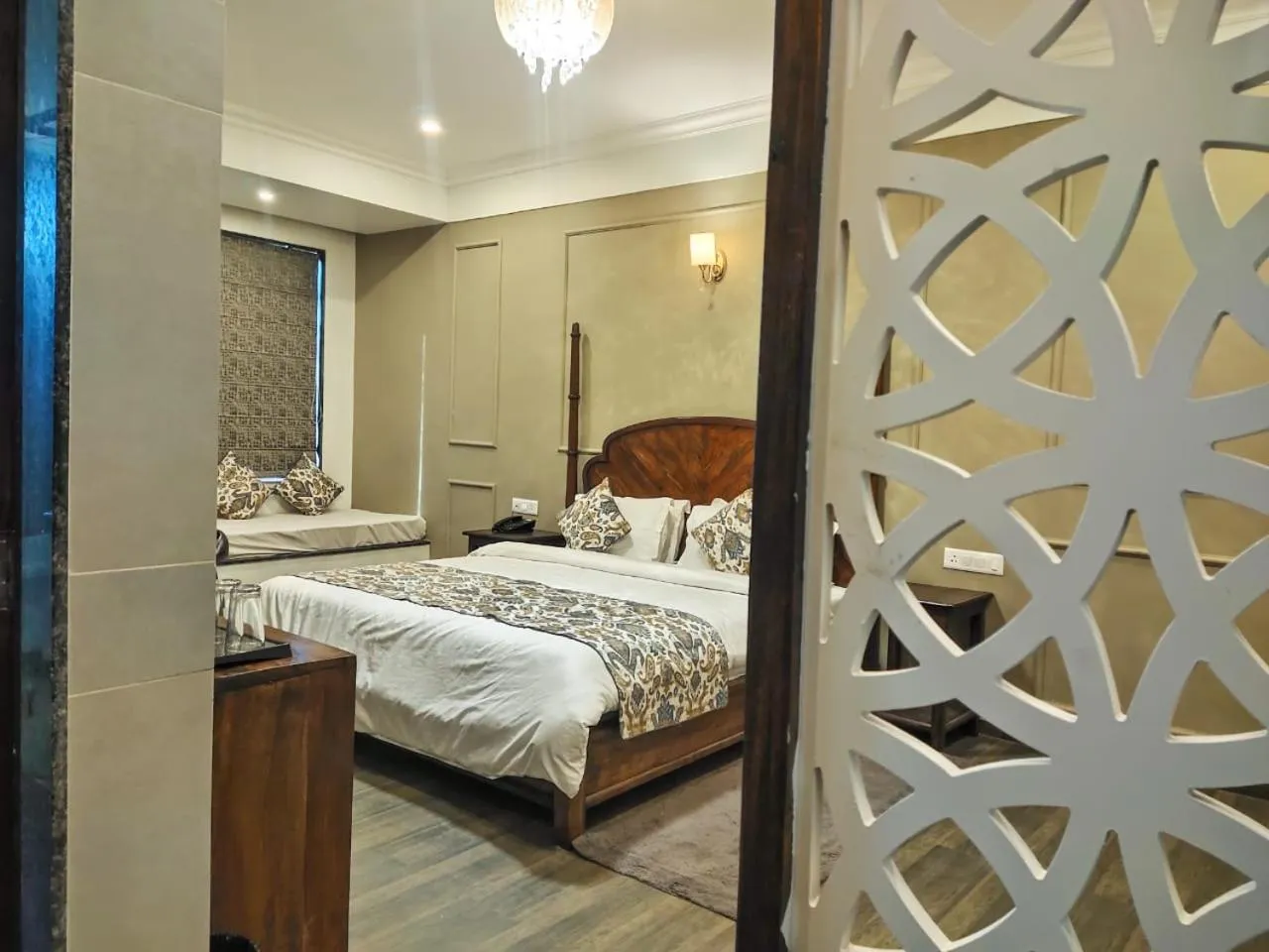 Bedroom, Bed in Riverarch Greenfields Resort