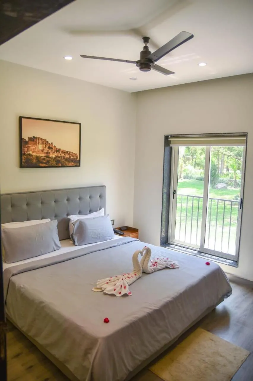 Bed in Riverarch Greenfields Resort