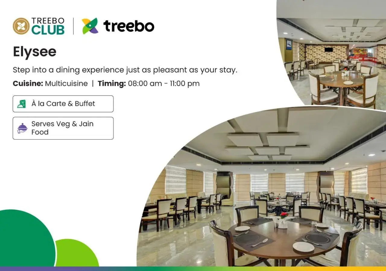 Restaurant/places to eat in Treebo Elysee, Patel Nagar Restaurant/places to eat in Treebo Elysee, Patel Nagar