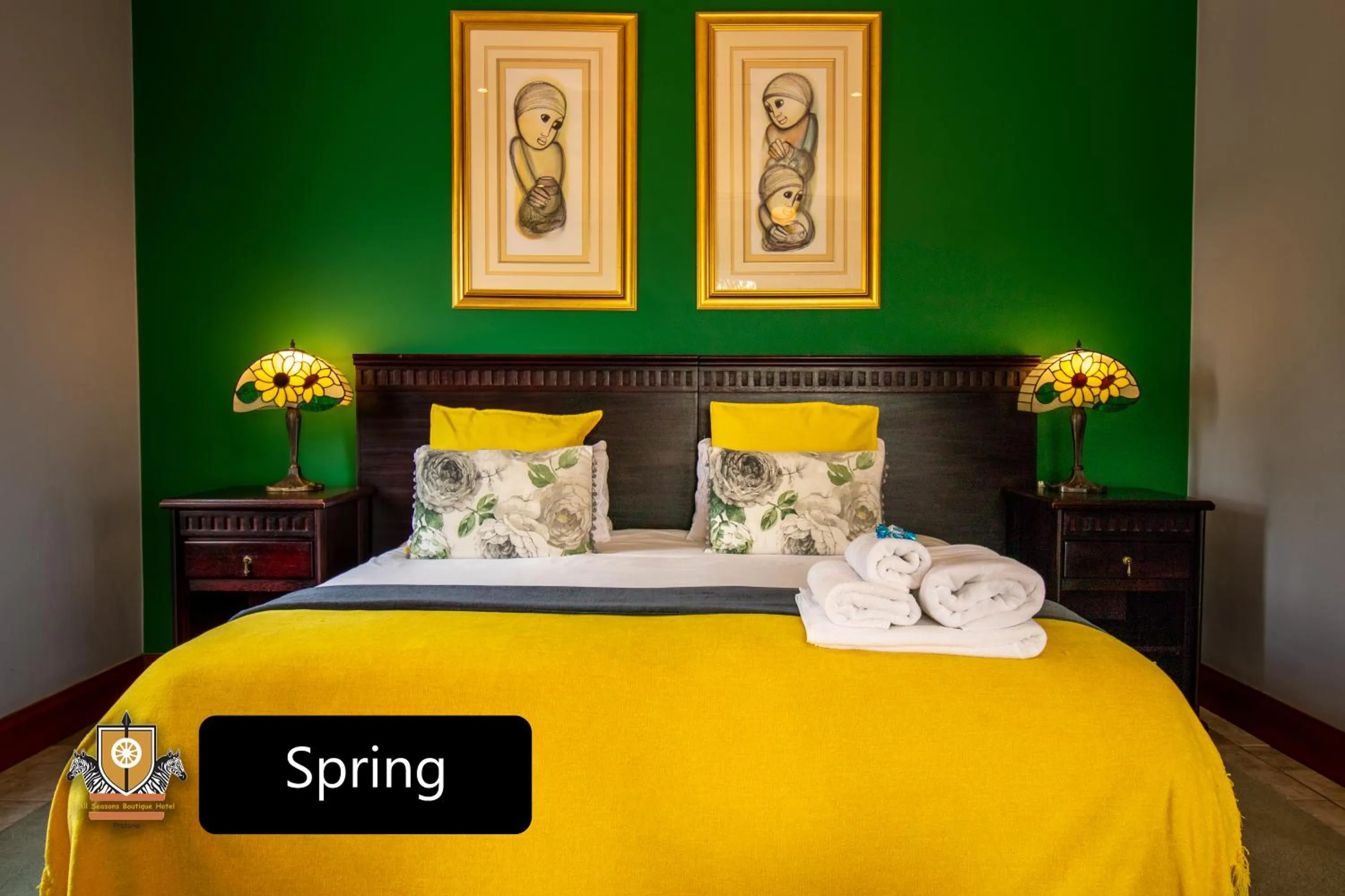 Bedroom, Bed in All Seasons Boutique Hotel - Sustainable Electricity and Water