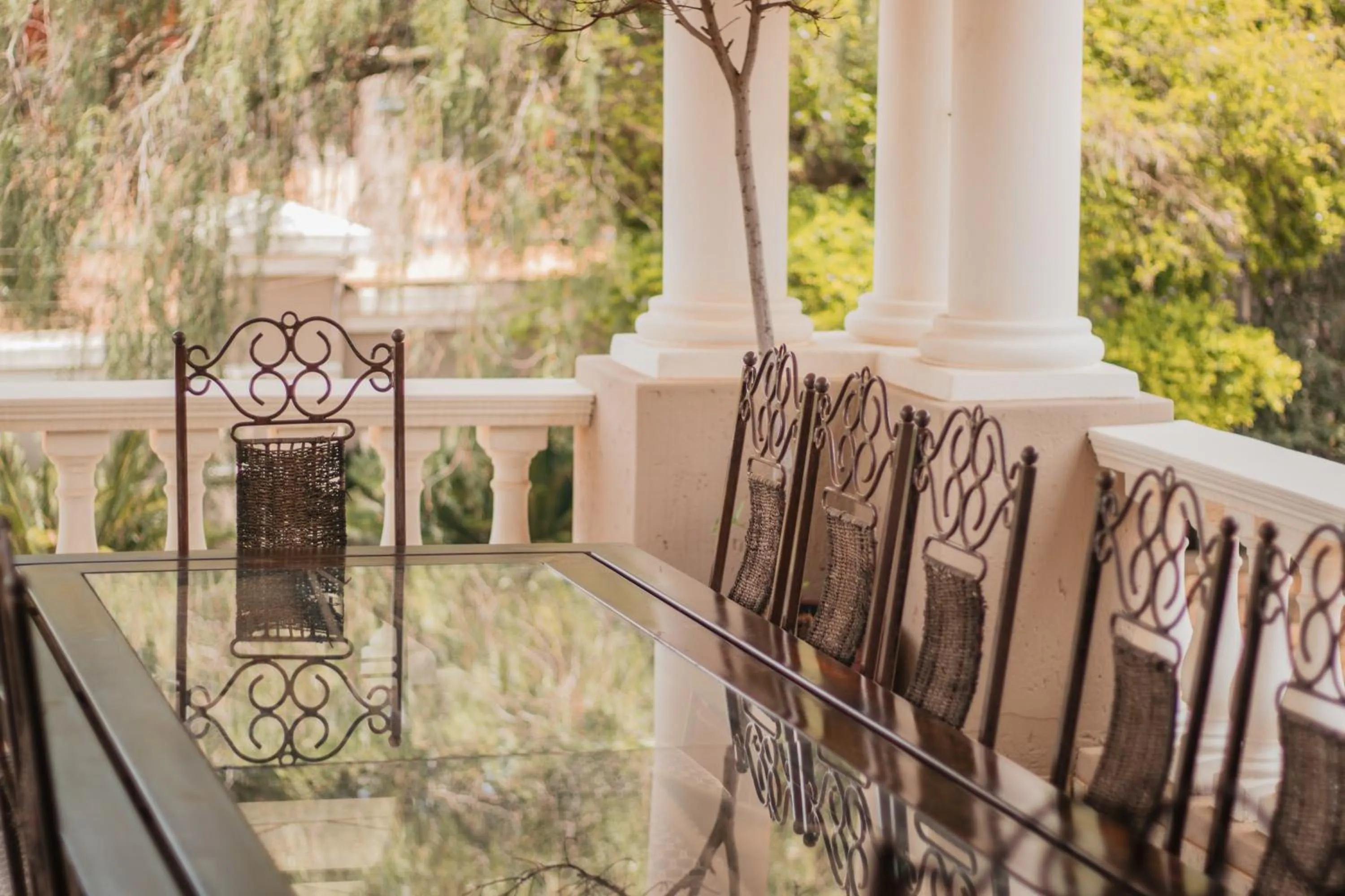 Balcony/Terrace in All Seasons Boutique Hotel - Sustainable Electricity and Water