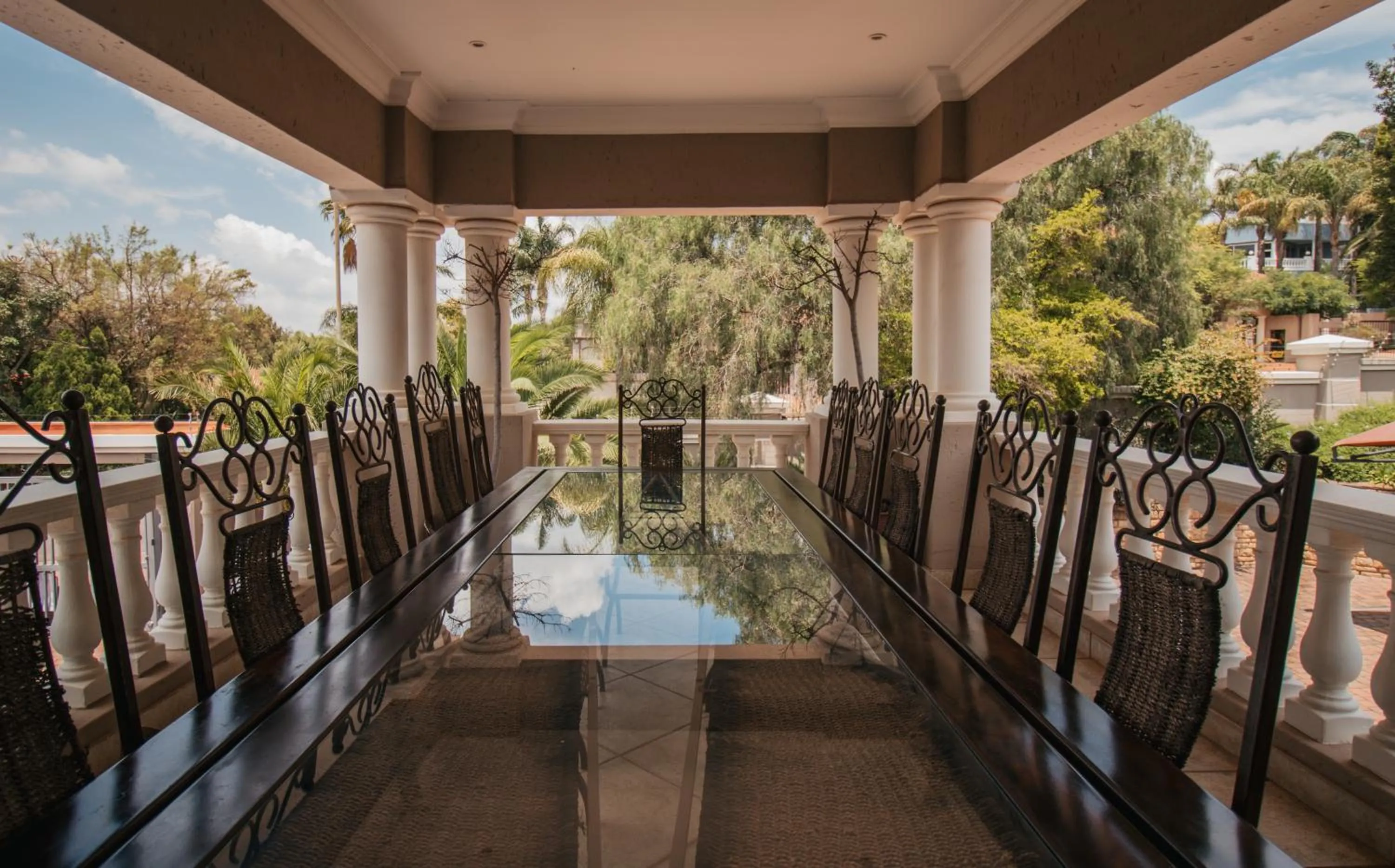 Balcony/Terrace in All Seasons Boutique Hotel - Sustainable Electricity and Water