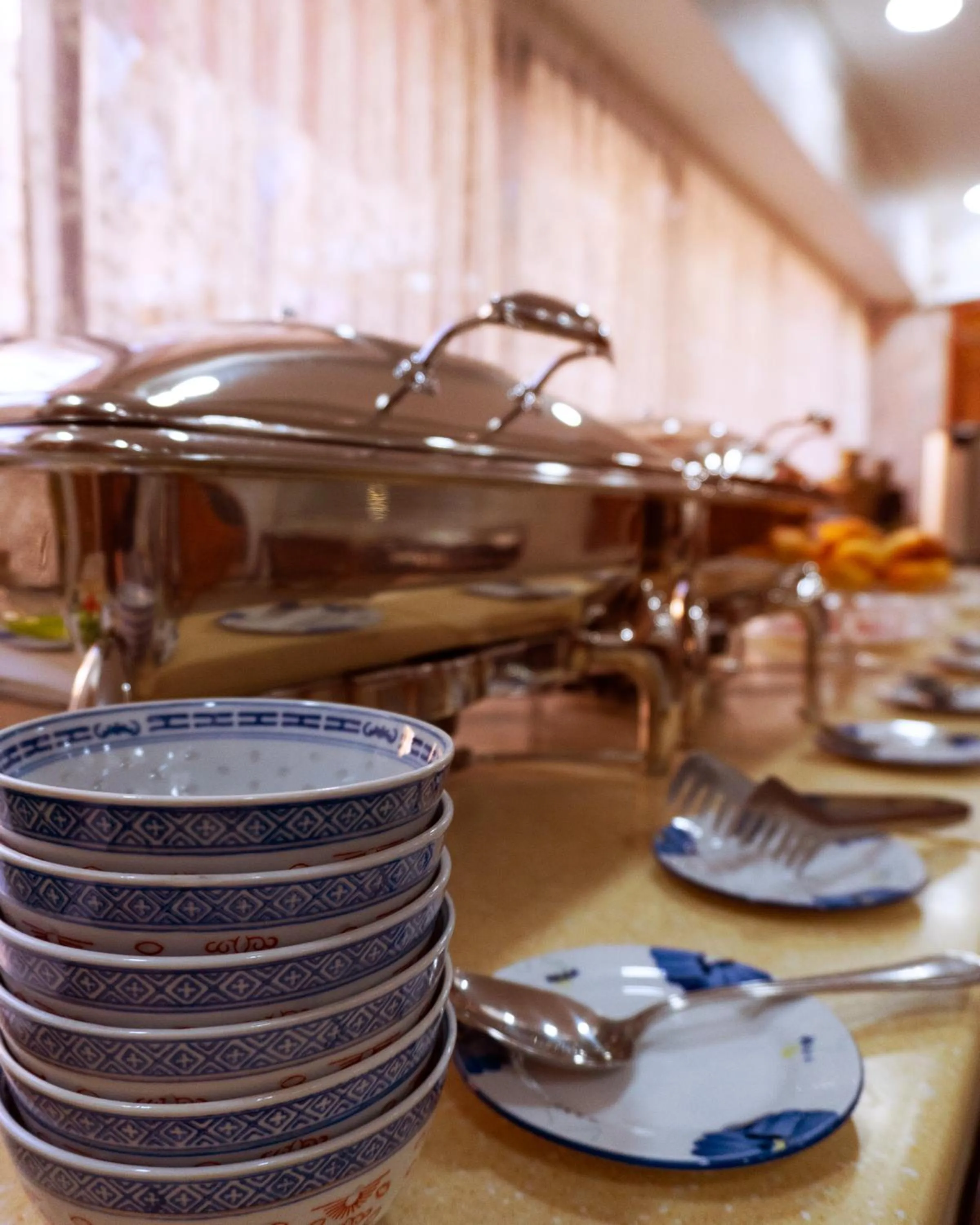 Buffet breakfast in Omar Khayyam Hotel
