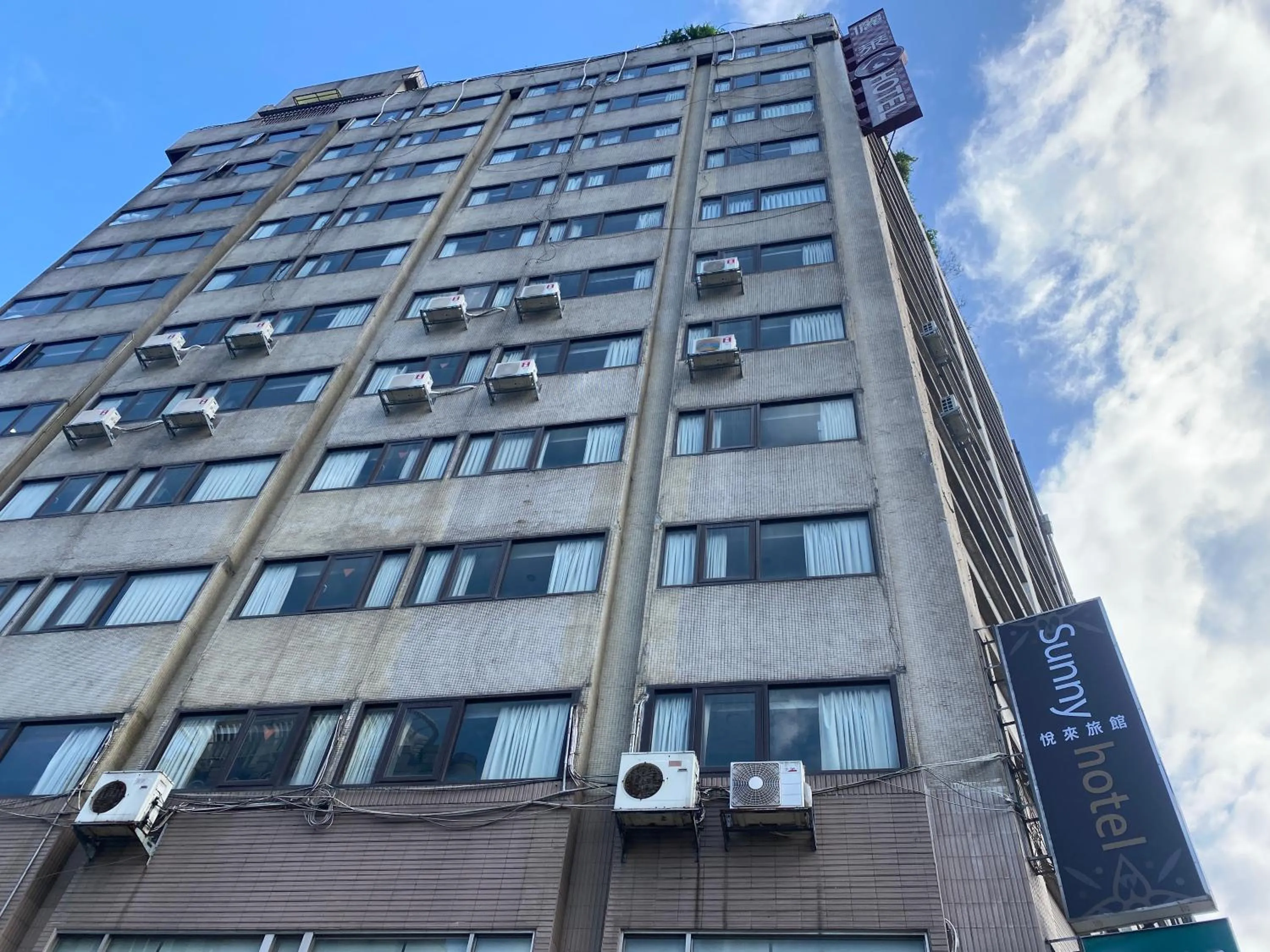 Property building in Sunny Hotel