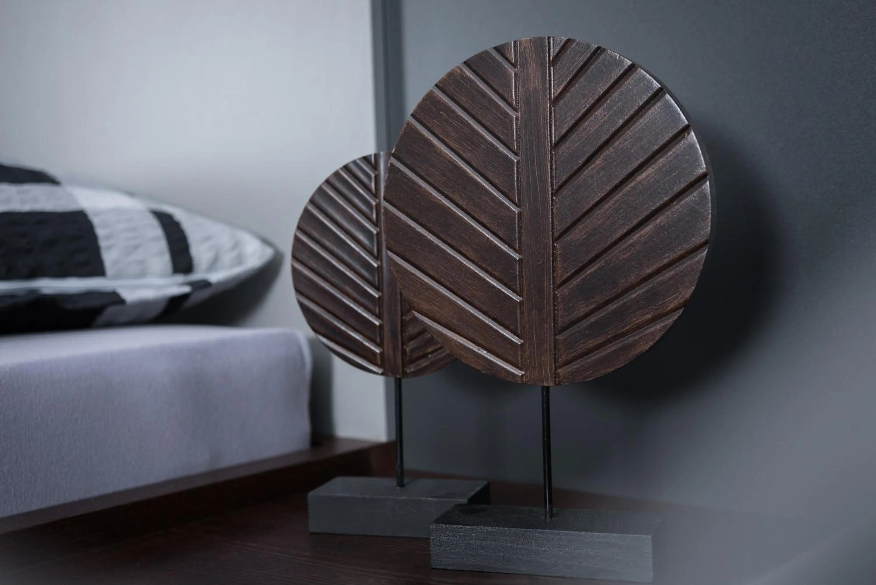 Decorative detail, Bed in Triumph Inn Pension