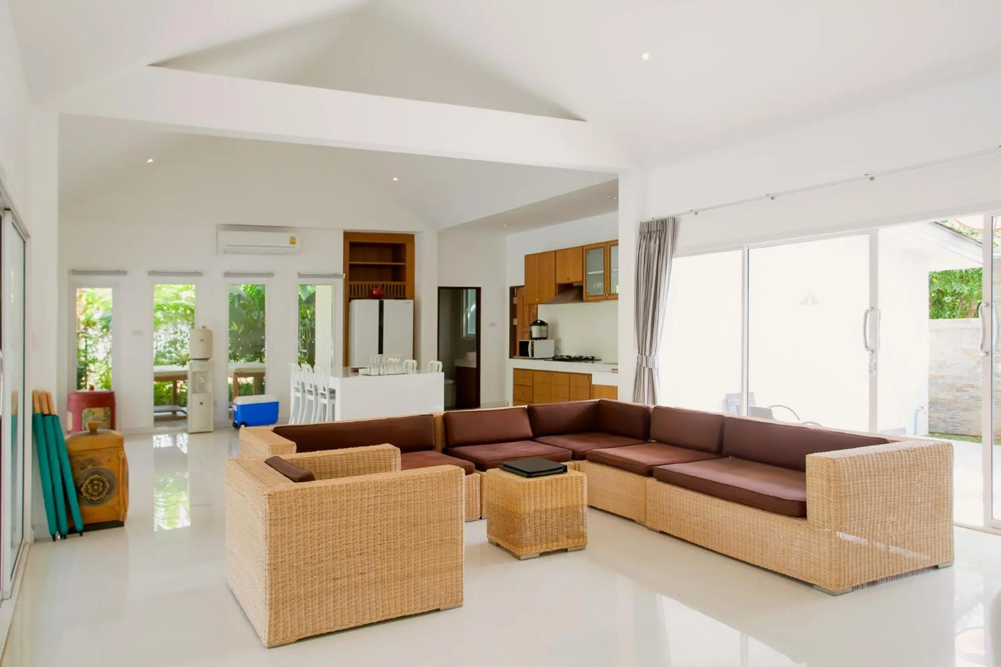 Seating area in Baan Anna