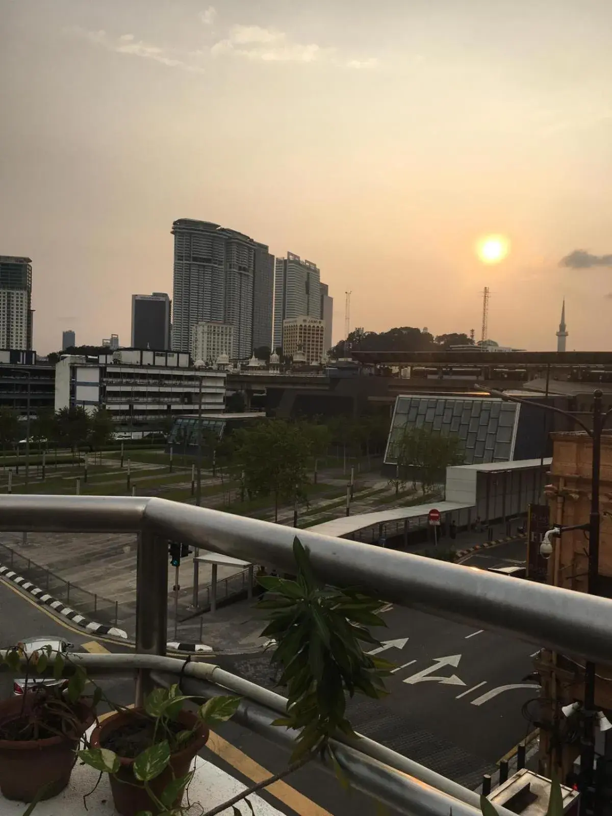 City view in Birdnest Guesthouse, Gaia Rooftop Cafe City view in Birdnest Guesthouse, Gaia Rooftop Cafe