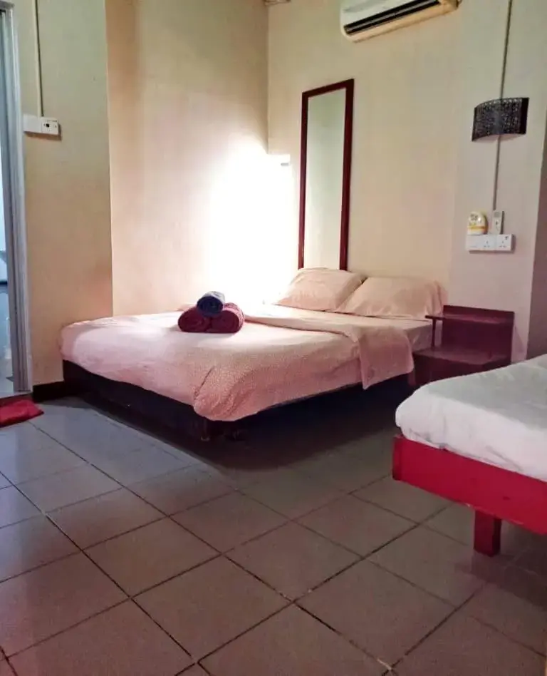 Bed in Birdnest Guesthouse, Gaia Rooftop Cafe Bed in Birdnest Guesthouse, Gaia Rooftop Cafe