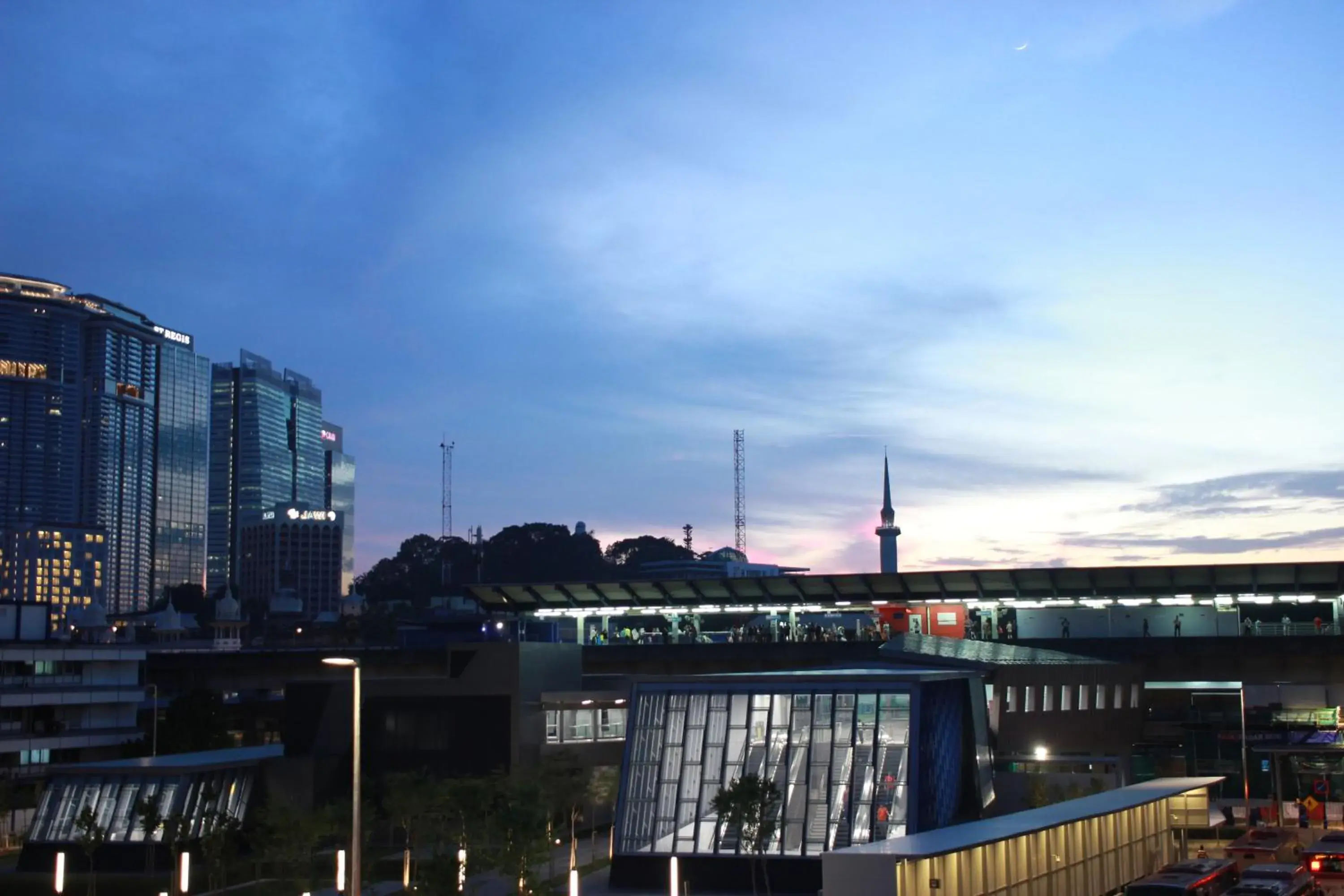 City view in Birdnest Guesthouse, Gaia Rooftop Cafe City view in Birdnest Guesthouse, Gaia Rooftop Cafe