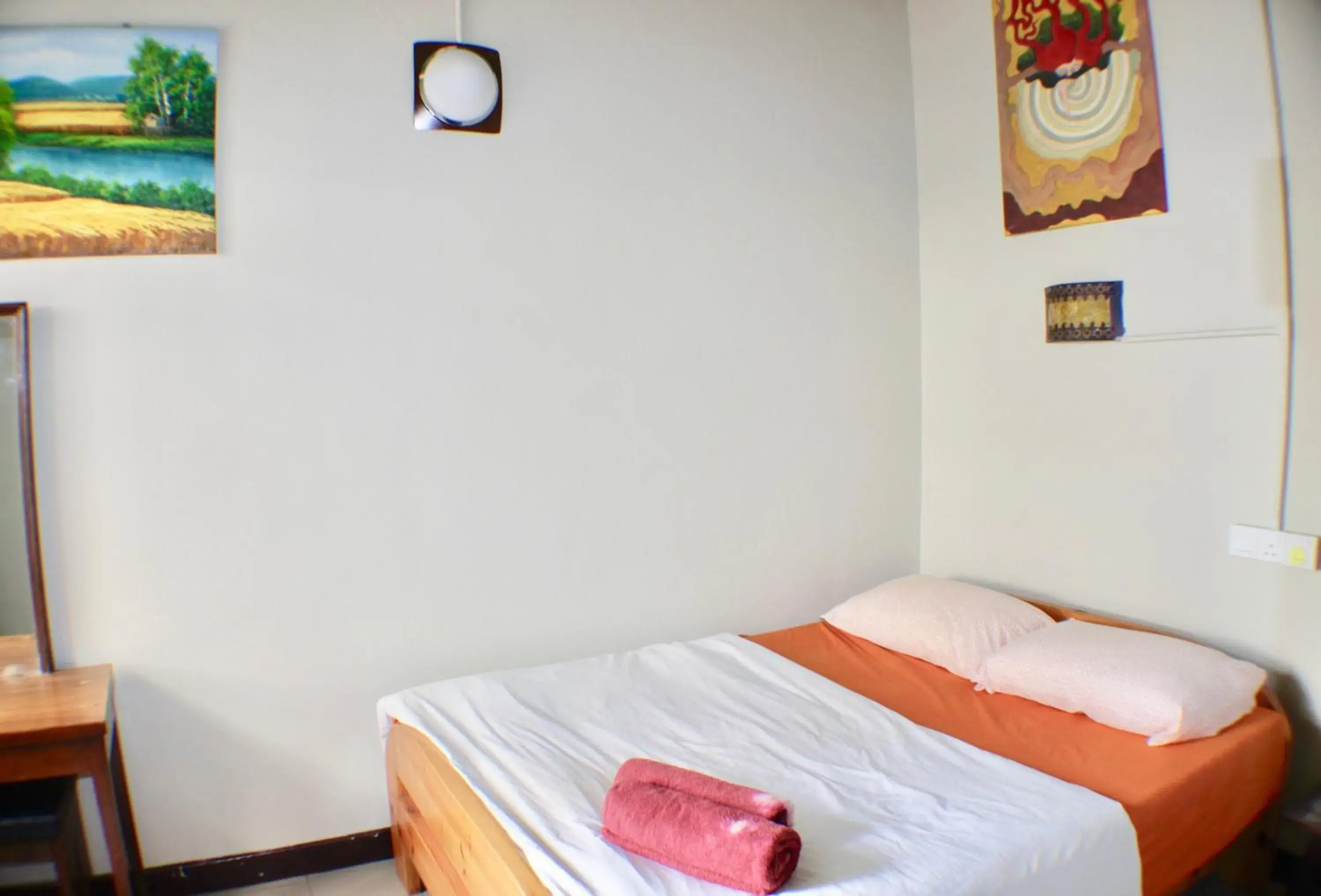 Bed in Birdnest Guesthouse, Gaia Rooftop Cafe Bed in Birdnest Guesthouse, Gaia Rooftop Cafe