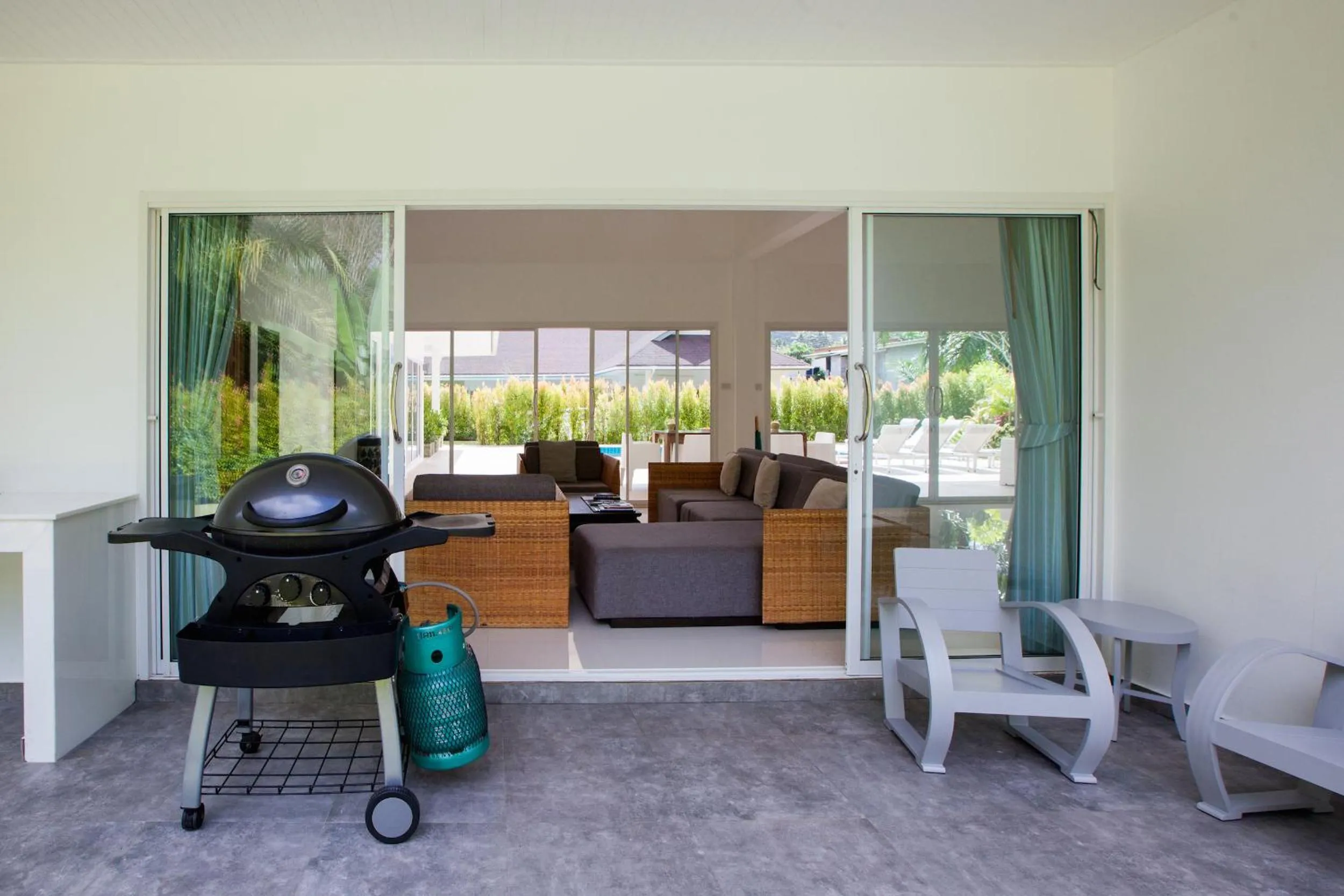 BBQ facilities in Baan Lalle