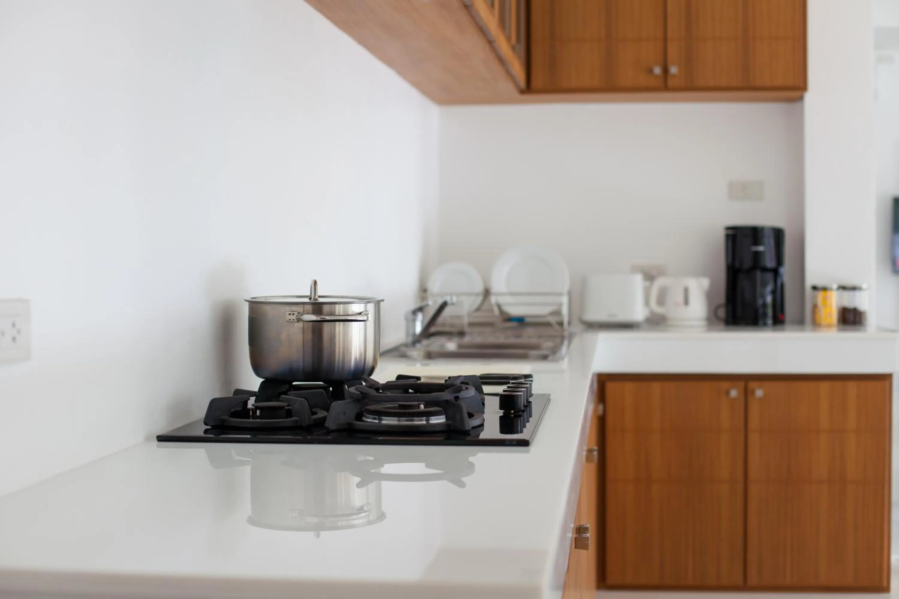 Kitchen or kitchenette in Baan Lalle