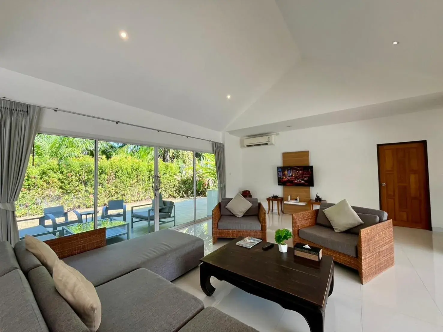 Living room in Baan Lalle Living room in Baan Lalle