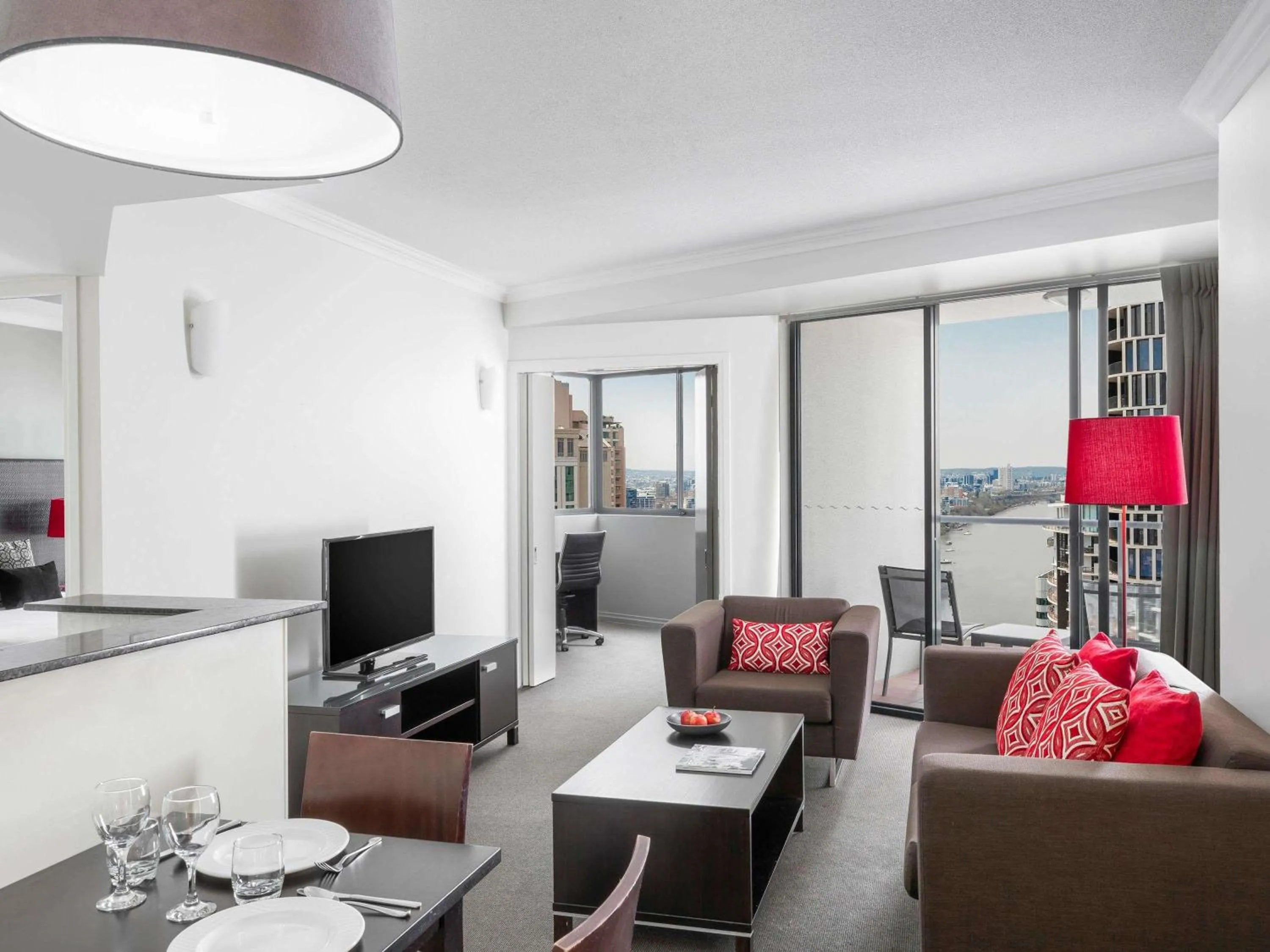 Bedroom in Mantra on Queen