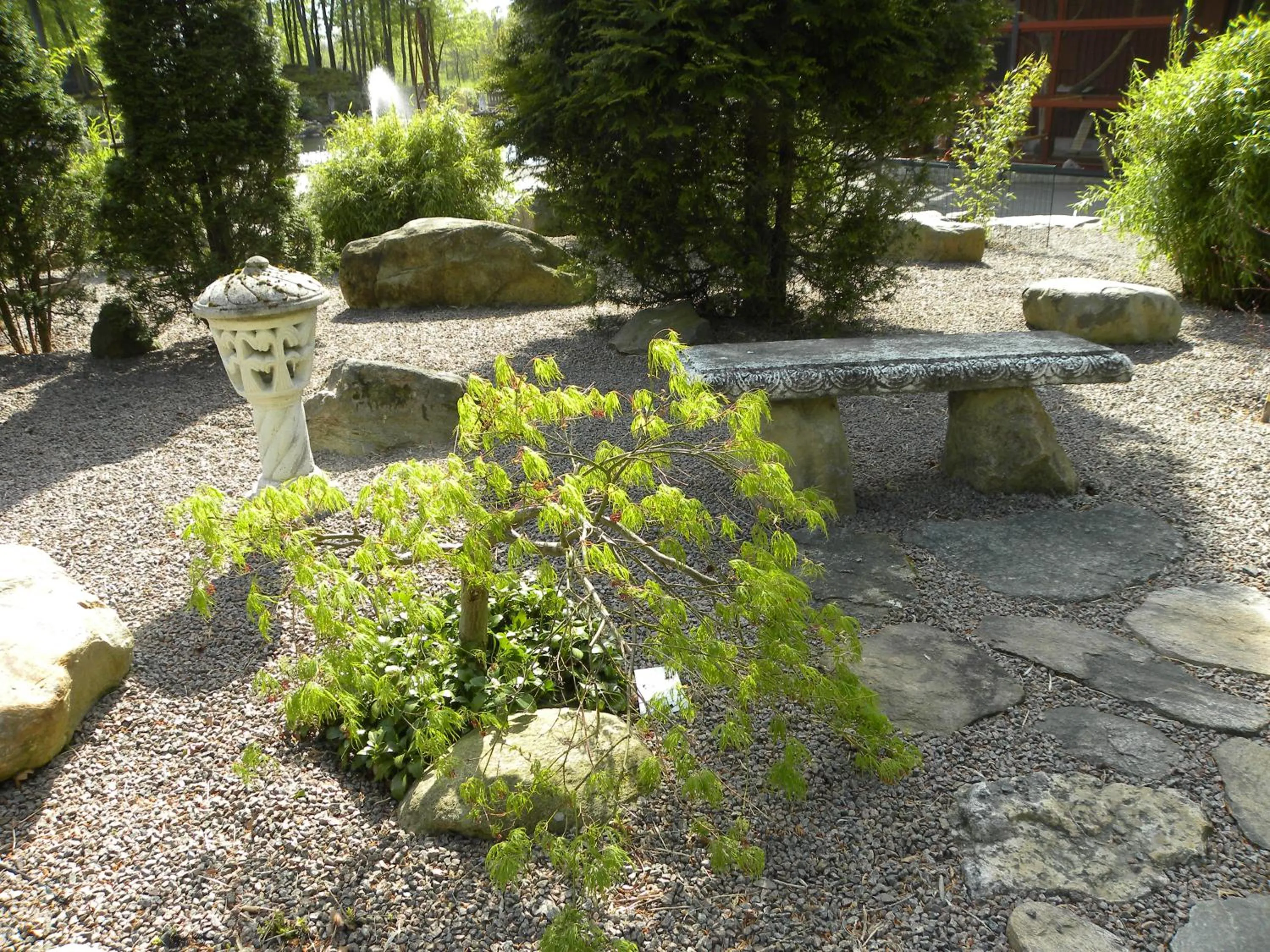 Natural landscape in Hillesgården