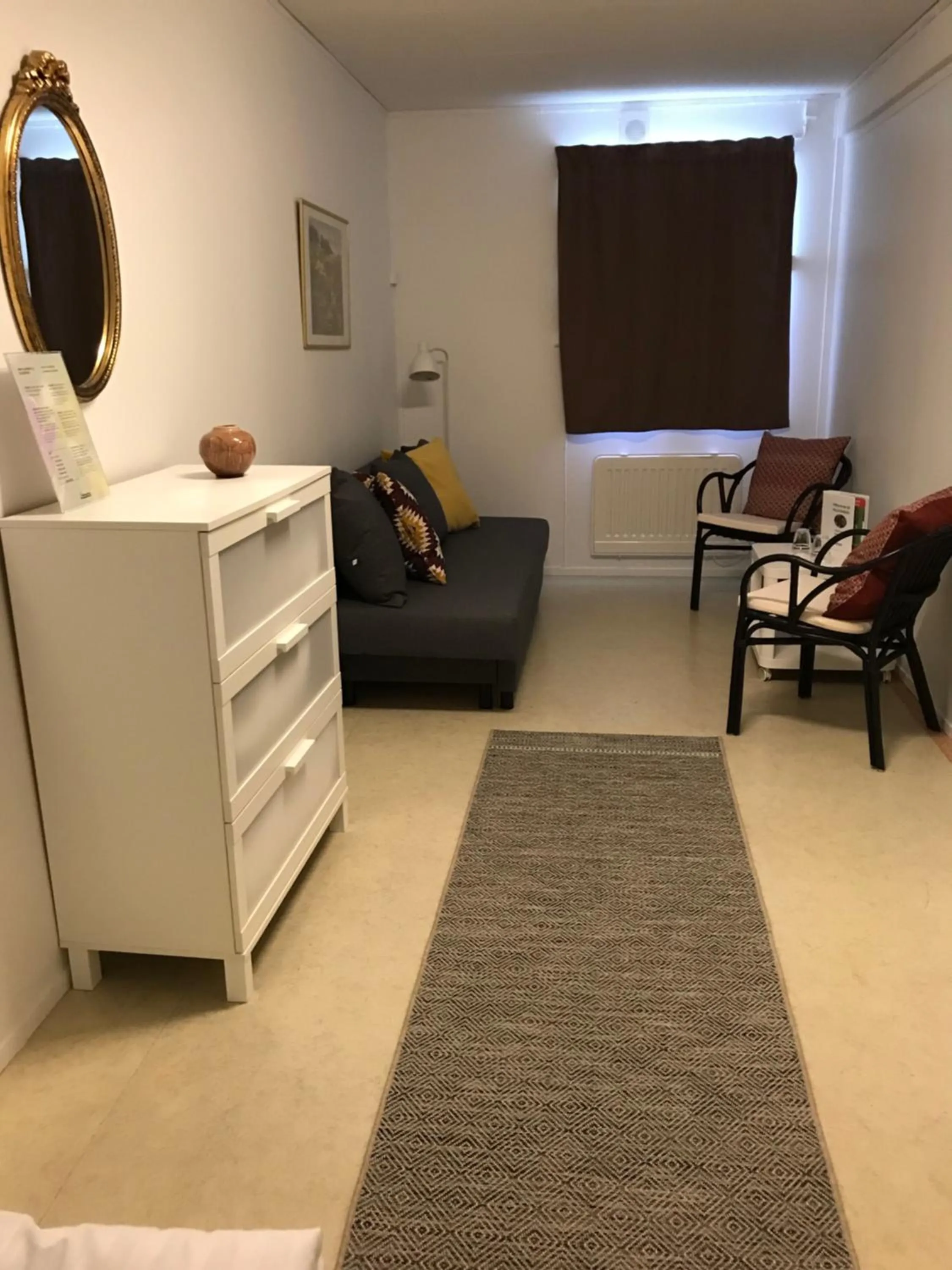 Photo of the whole room in Hillesgården