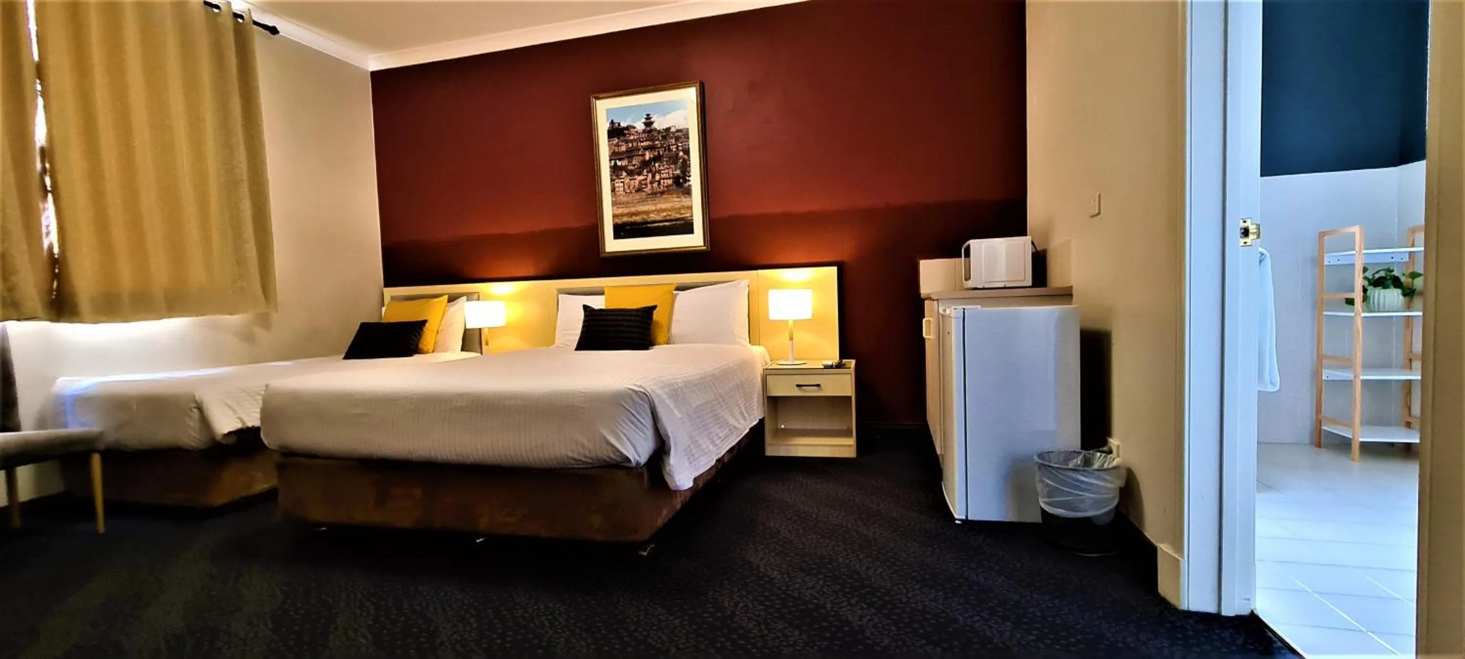 Bed in Brunswick Tower Hotel