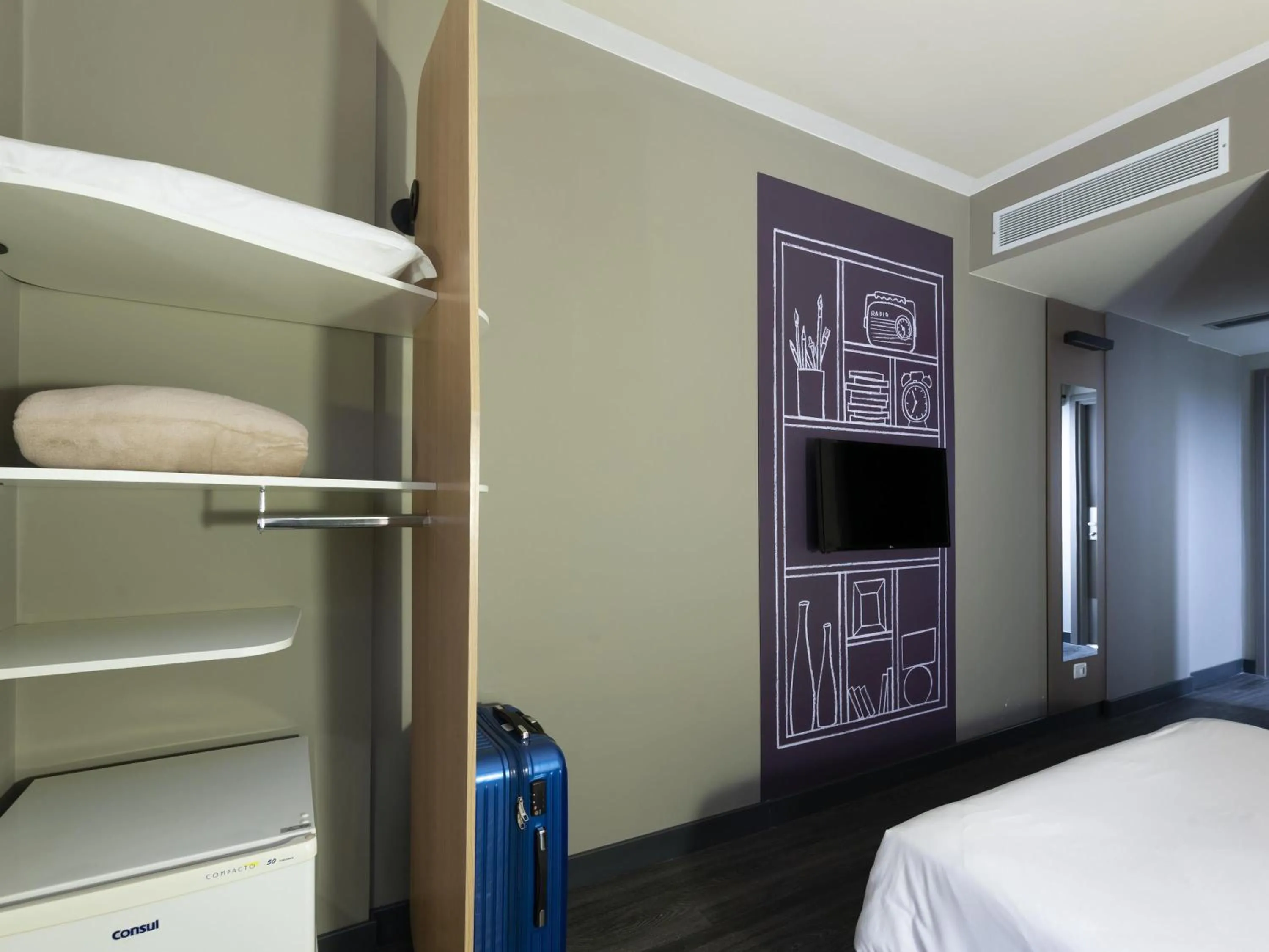 Bedroom, Bed in Ibis São Carlos