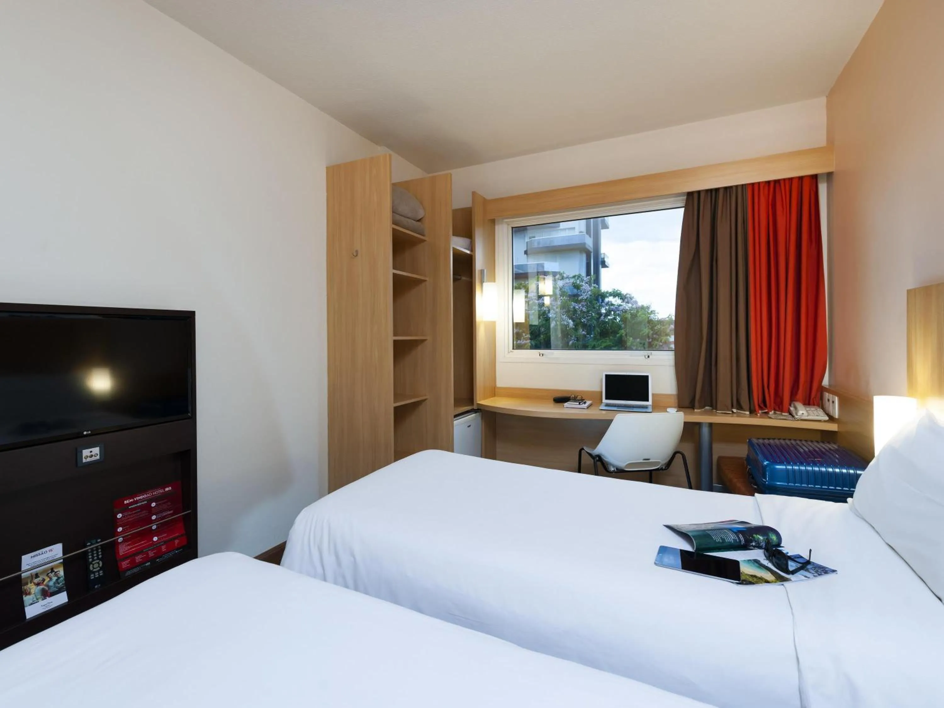 Bedroom, Bed in Ibis São Carlos