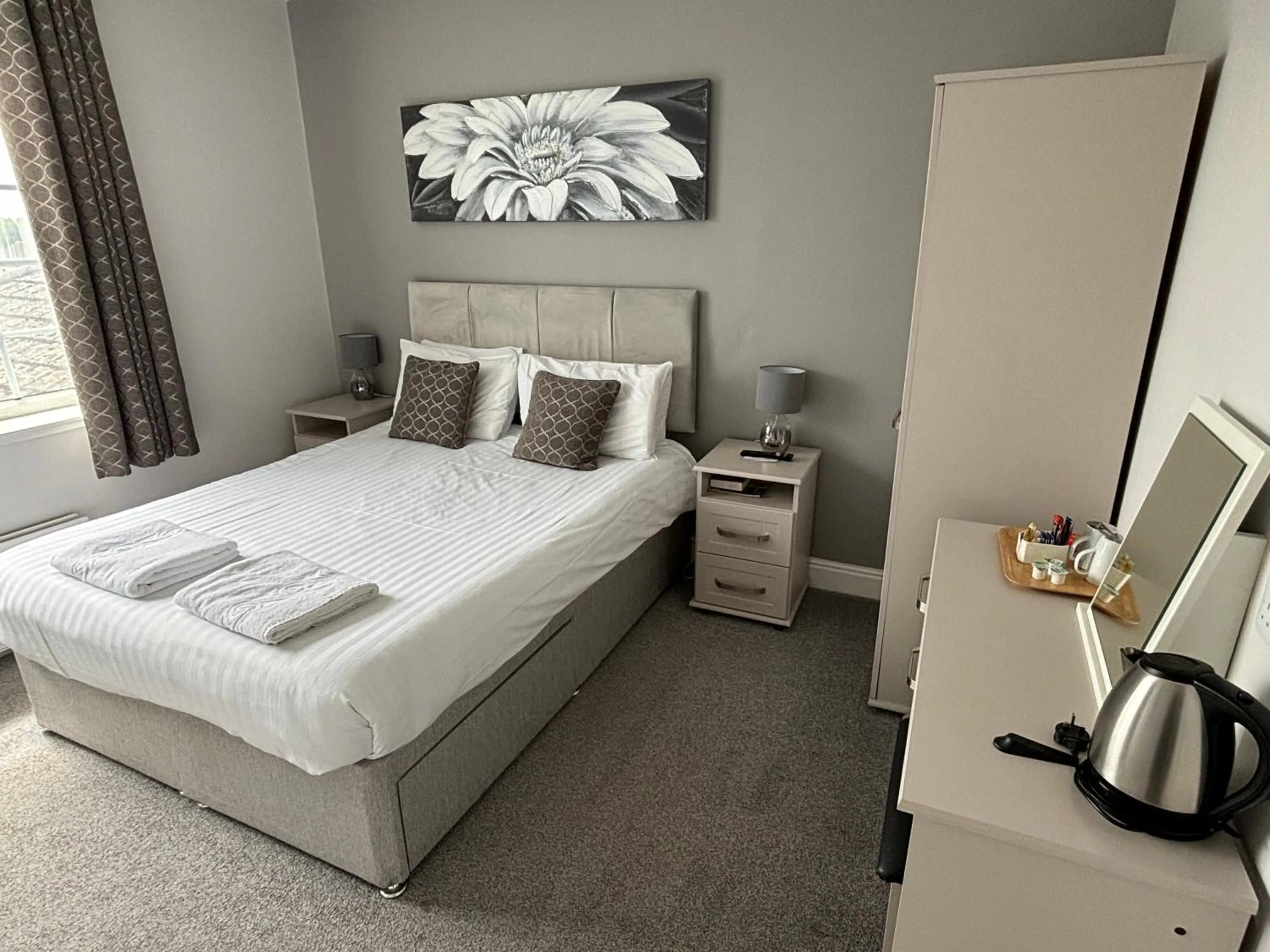 Bed in Solway Lodge Hotel