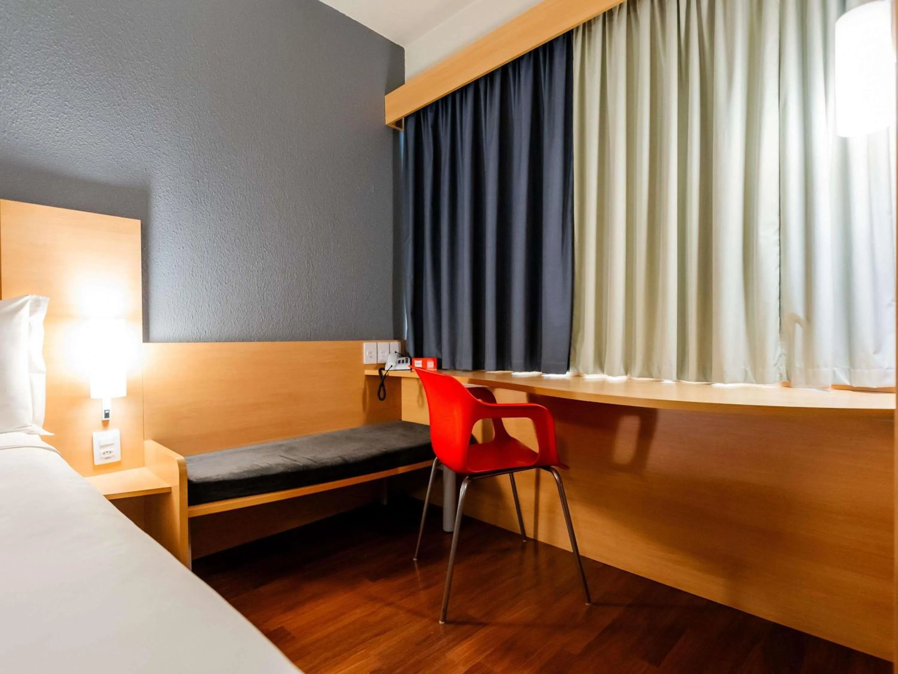 Bedroom, Bed in ibis Joinville