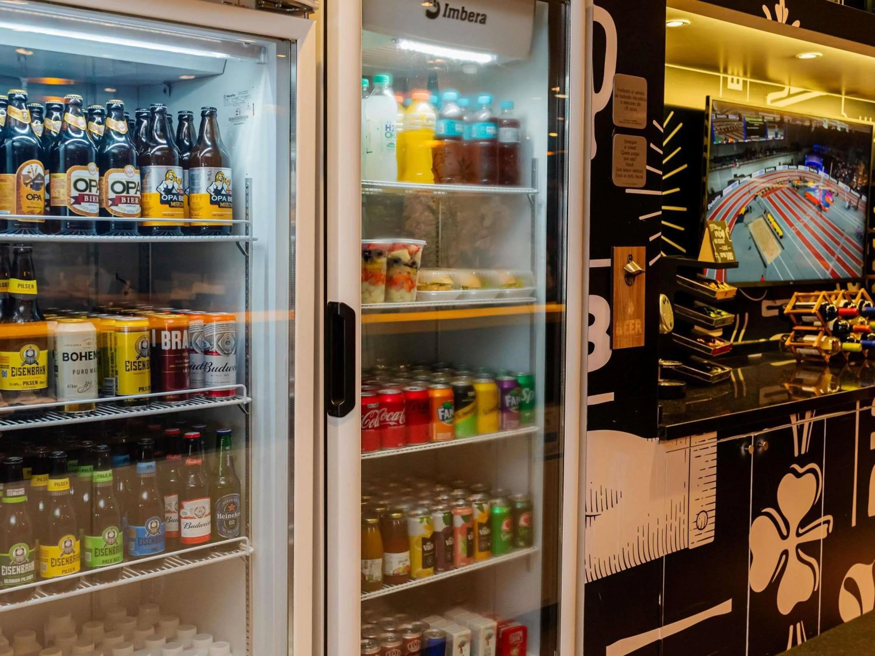 Lounge or bar in ibis Joinville