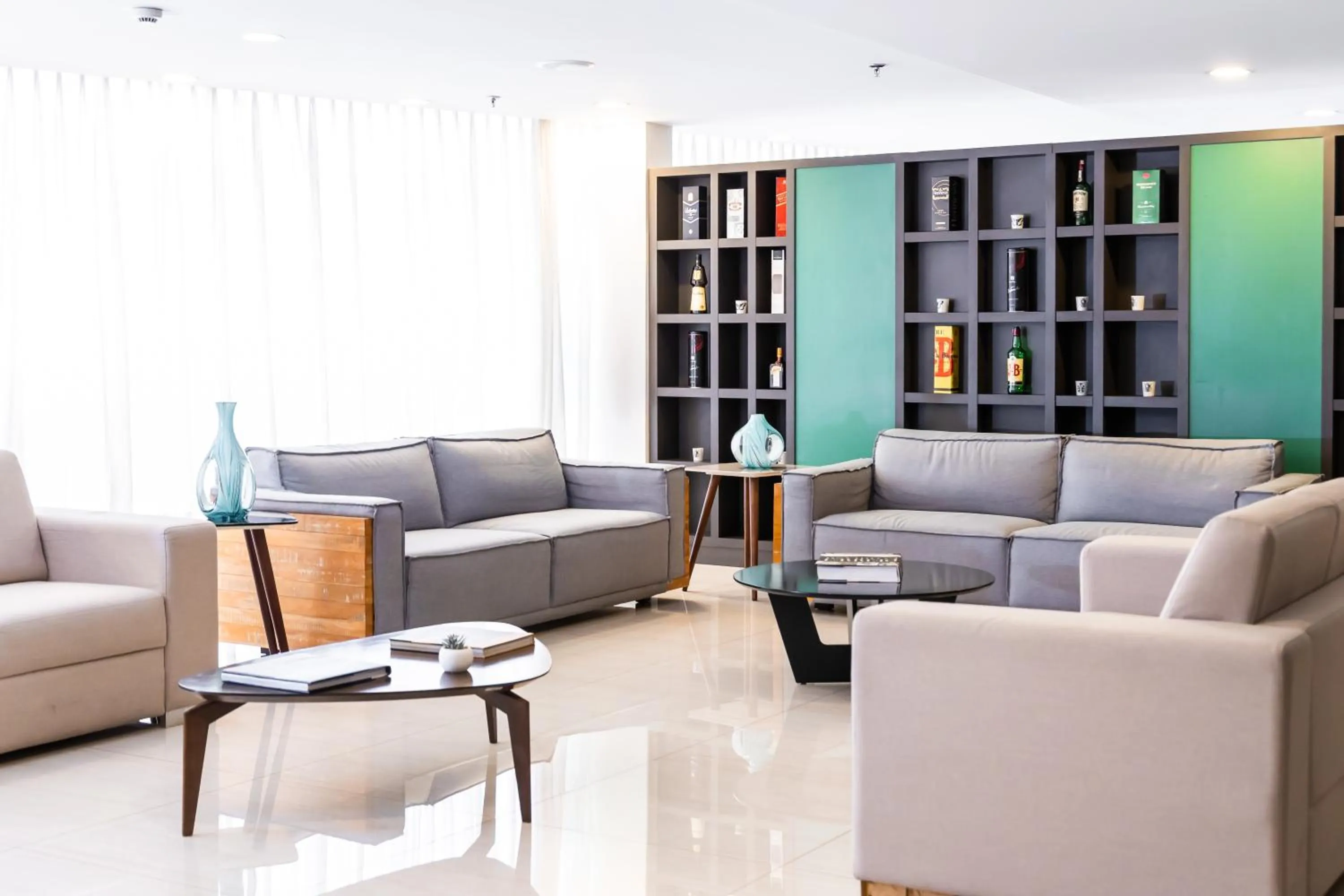 Seating area in Transamerica Ribeirão Preto