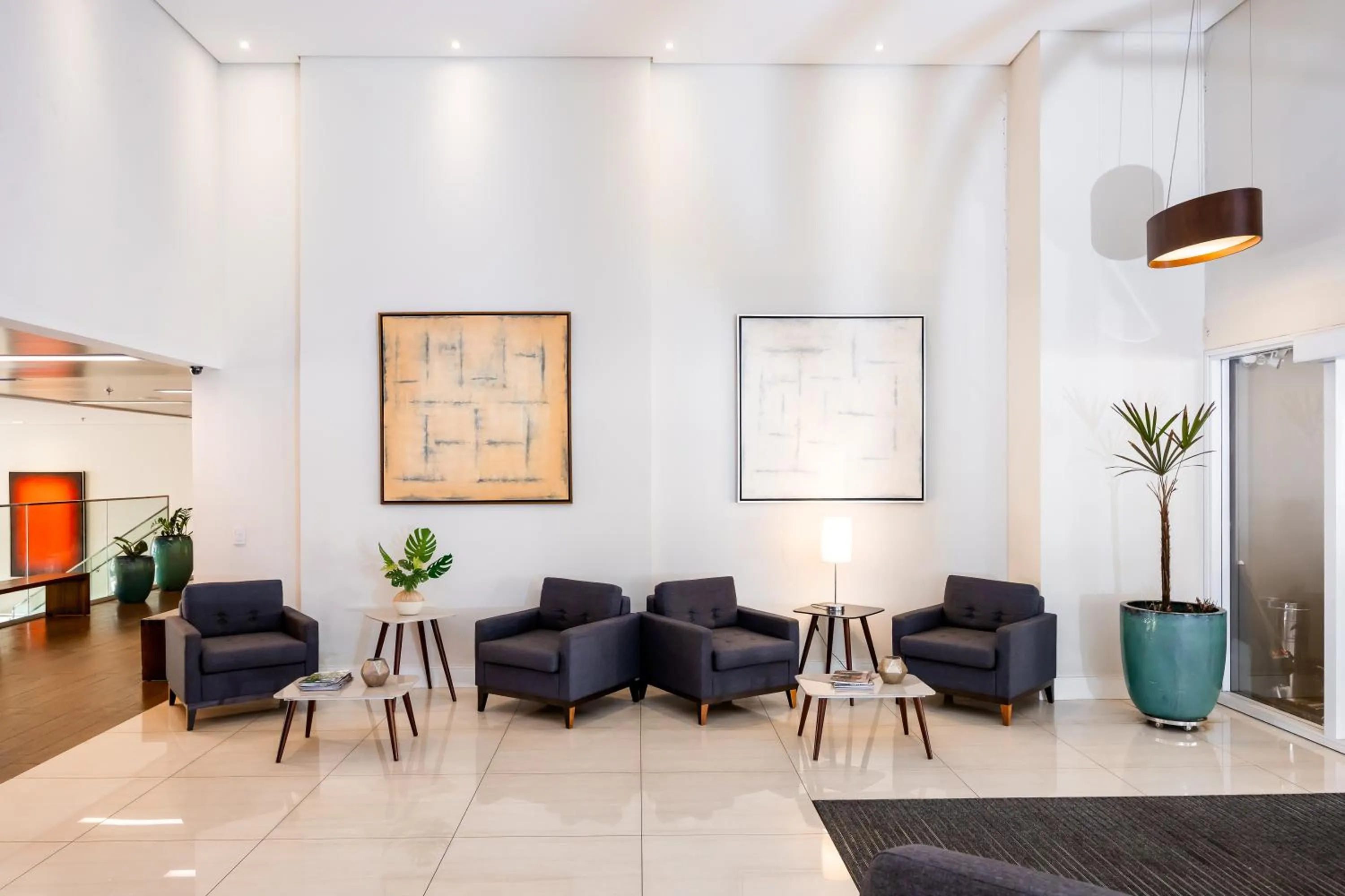 Seating area in Transamerica Ribeirão Preto