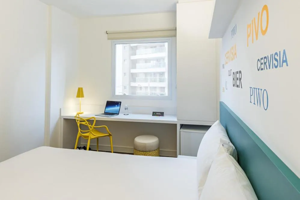 Photo of the whole room, Bed in Transamerica Ribeirão Preto
