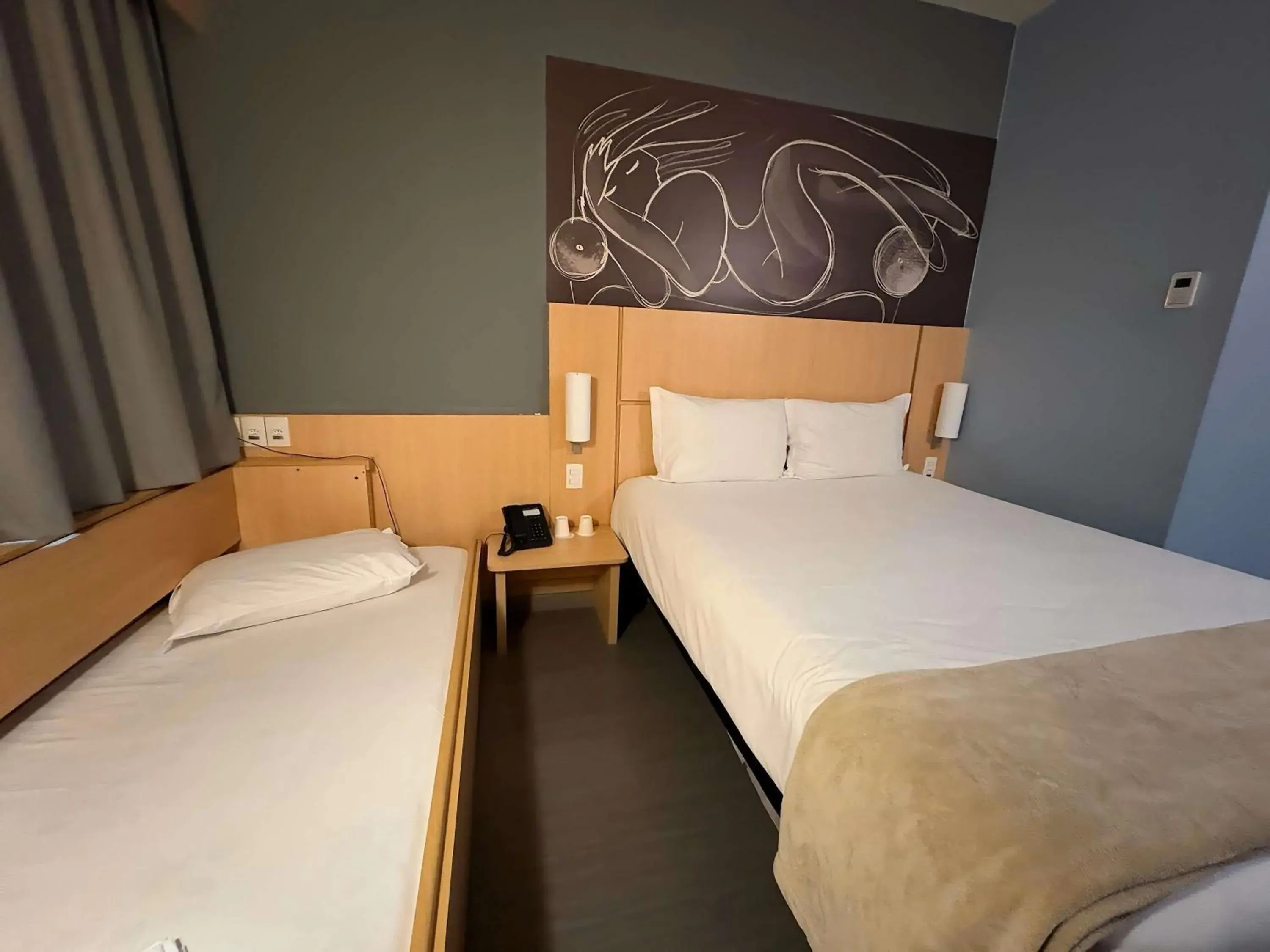 Bedroom, Bed in ibis Jundiai Shopping Bedroom, Bed in ibis Jundiai Shopping