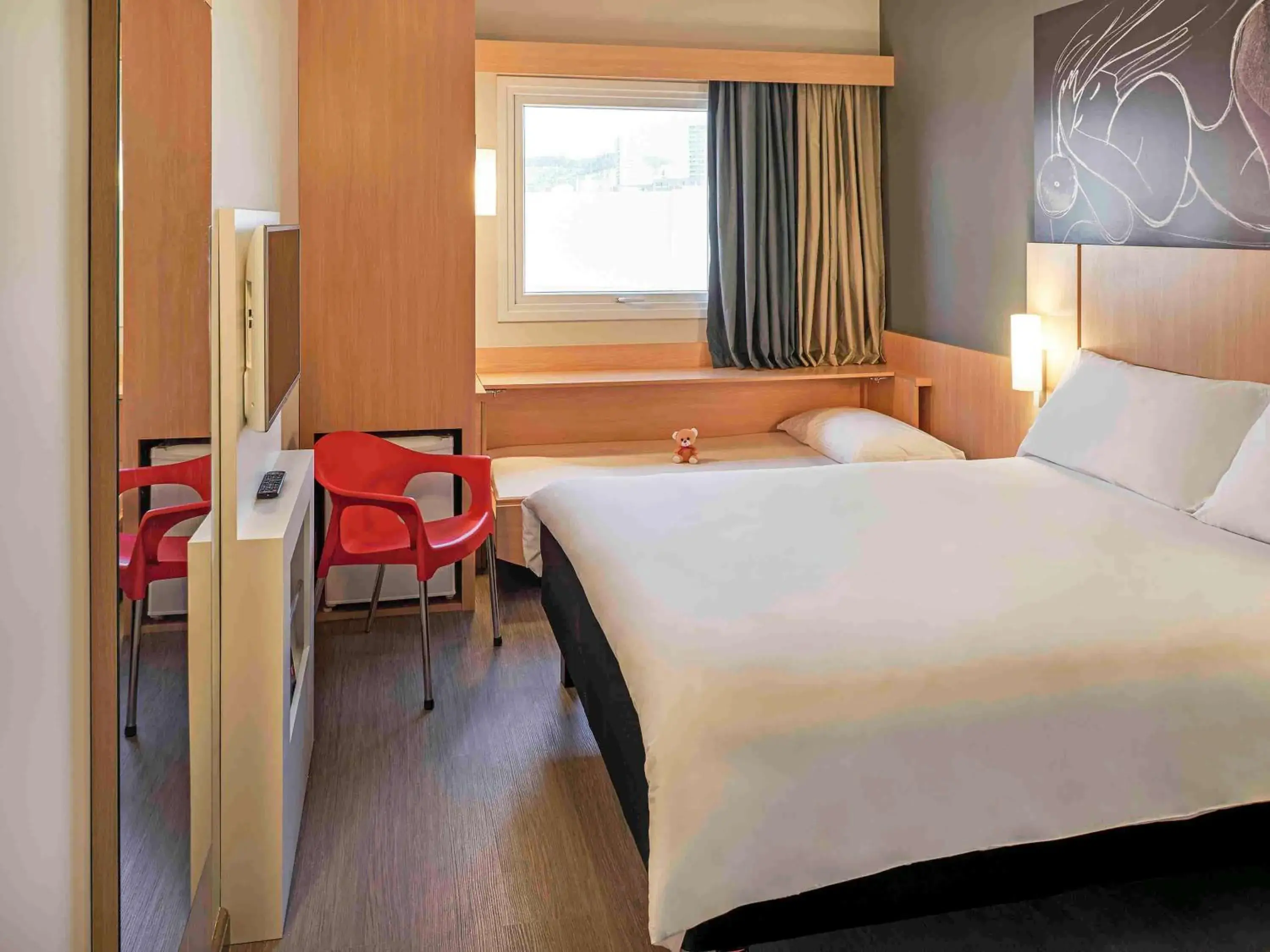 Bed in ibis Jundiai Shopping Bed in ibis Jundiai Shopping