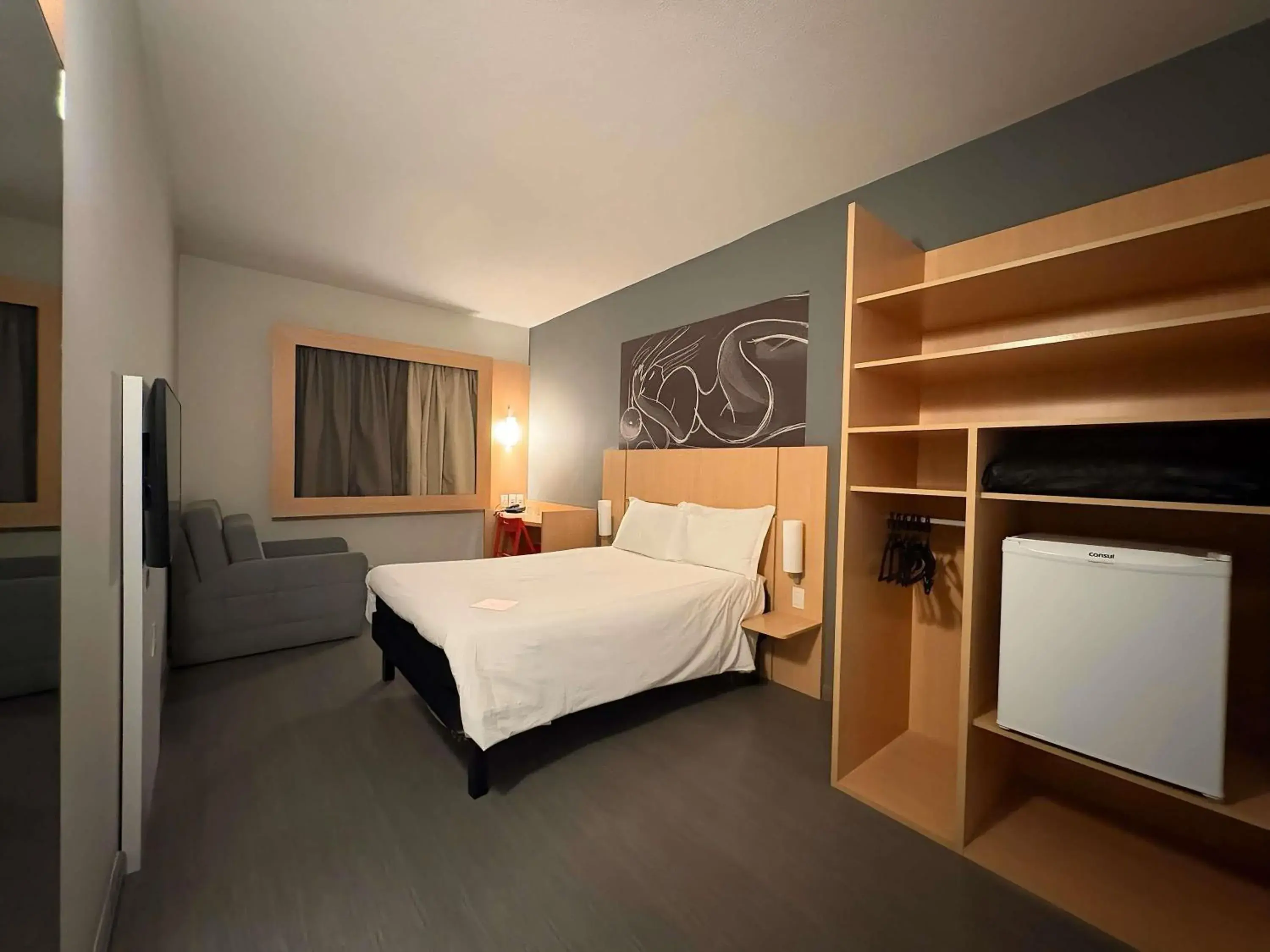 Bedroom, Bed in ibis Jundiai Shopping Bedroom, Bed in ibis Jundiai Shopping
