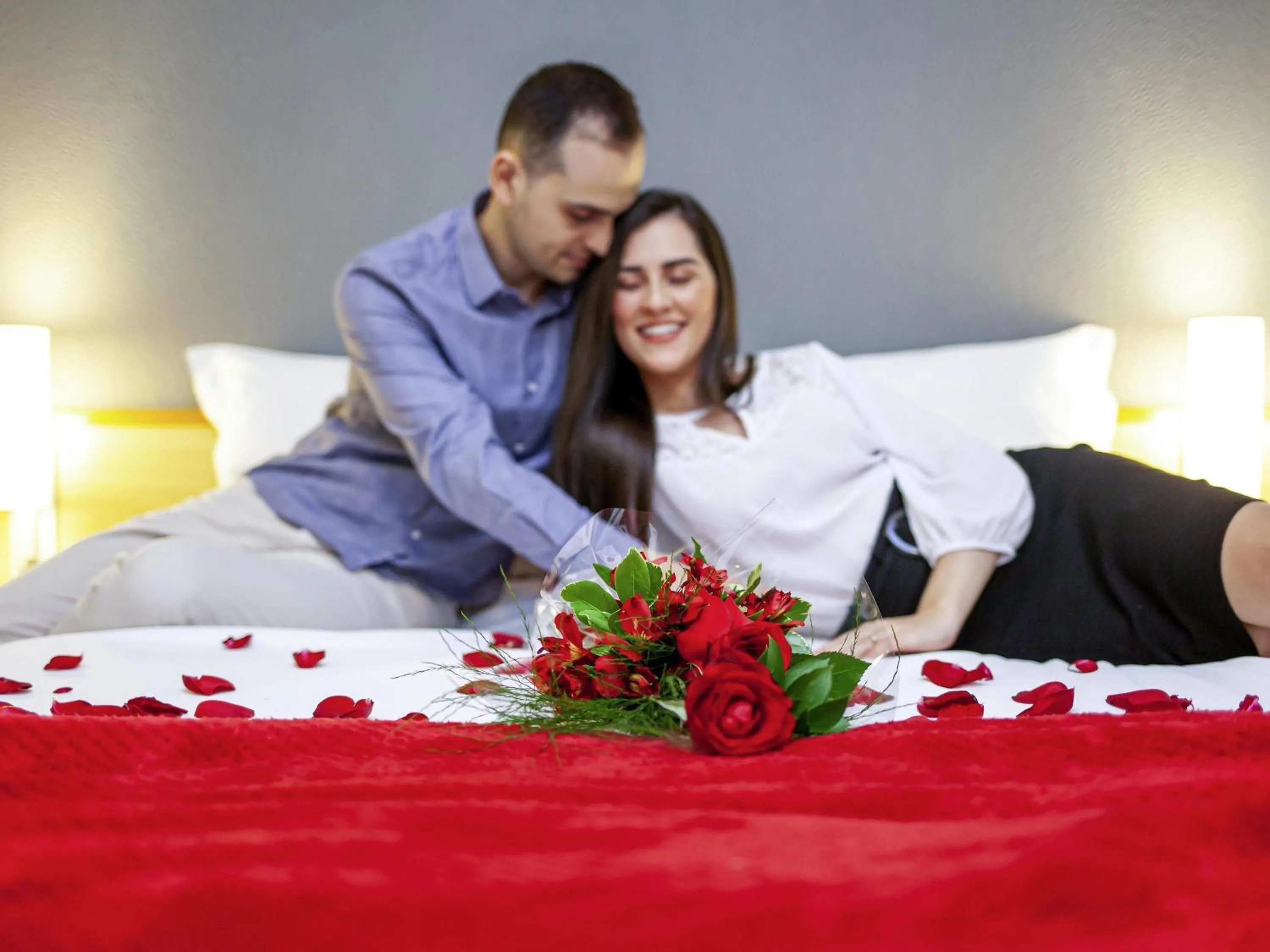 Bedroom, Bed in ibis Criciuma