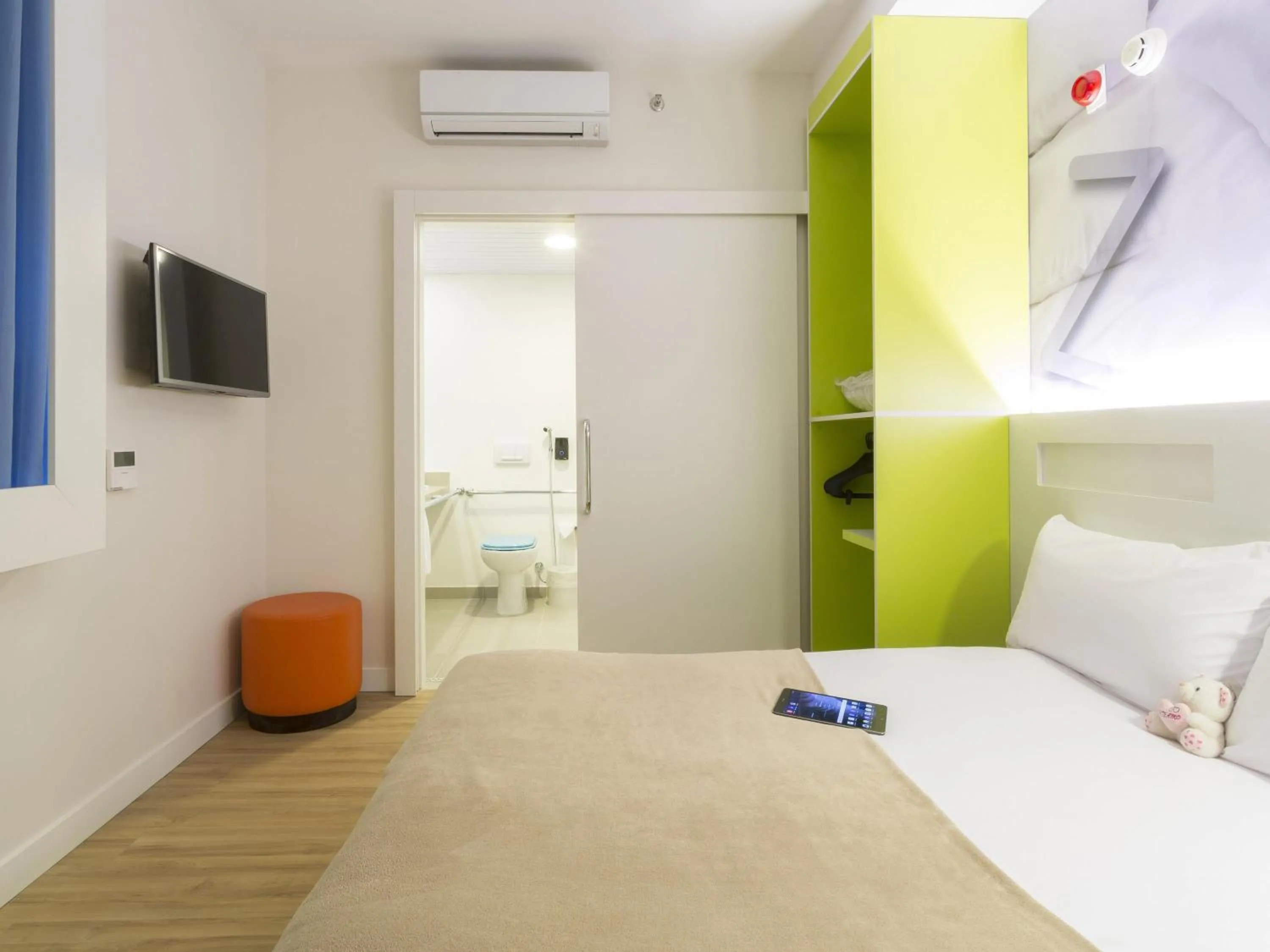 Bedroom, Bed in ibis Styles Sao Paulo Barra Funda