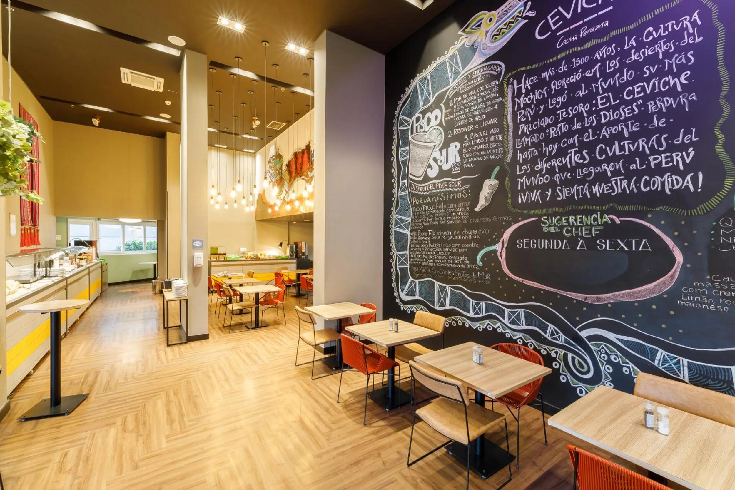 Restaurant/places to eat in ibis Styles Sao Paulo Barra Funda