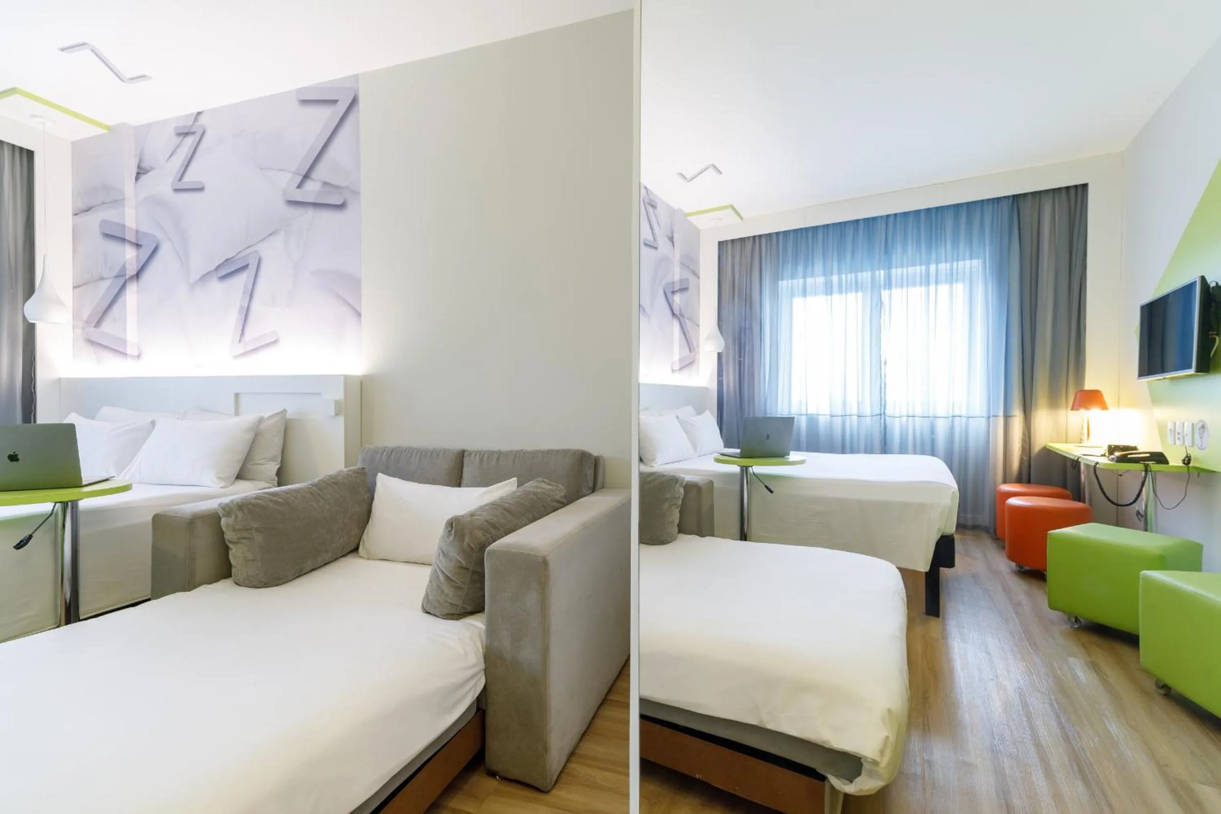 Bedroom, Bed in ibis Styles Sao Paulo Barra Funda