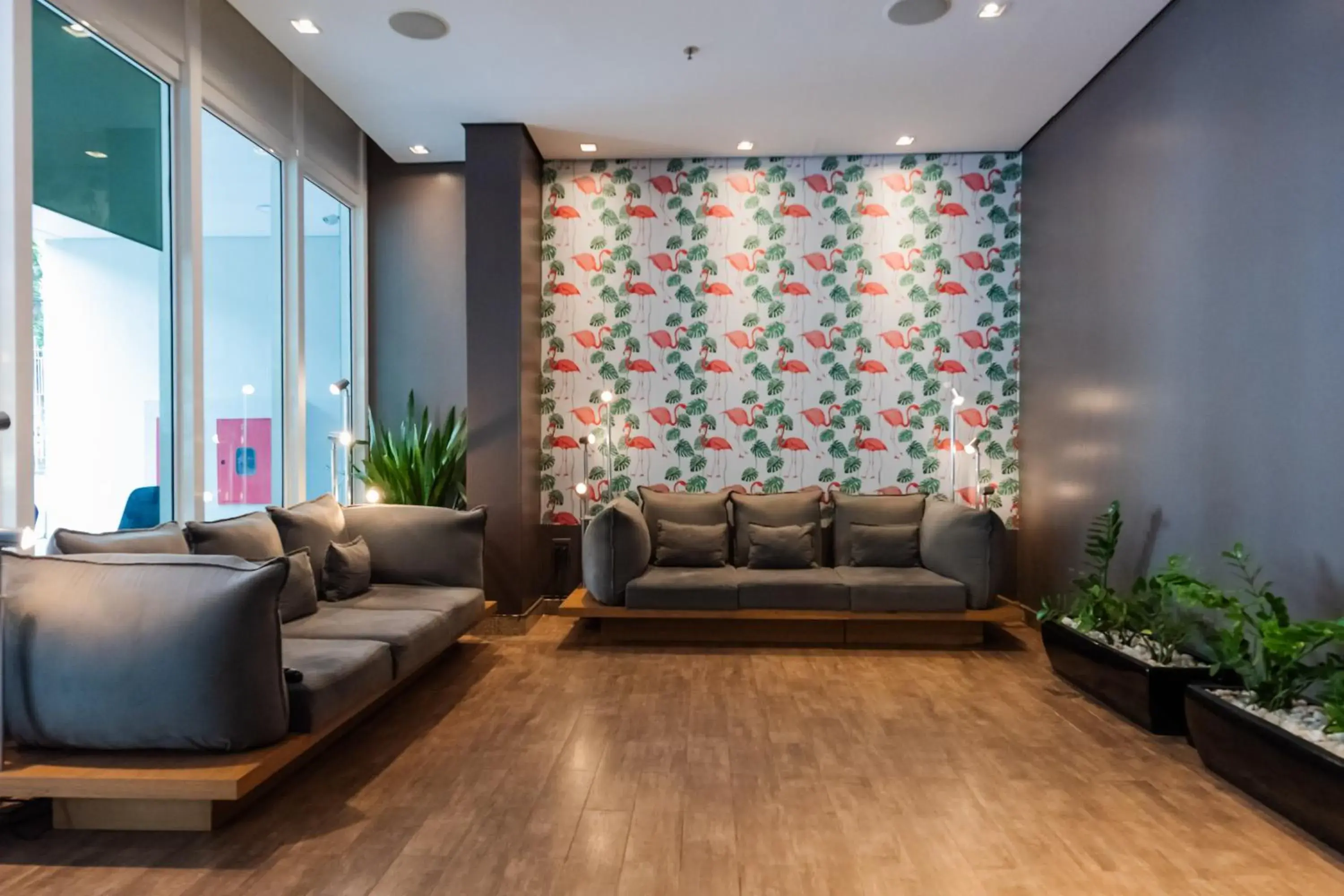 Lounge or bar in ibis Porto Alegre Moinhos de Vento Lounge or bar in ibis Porto Alegre Moinhos de Vento
