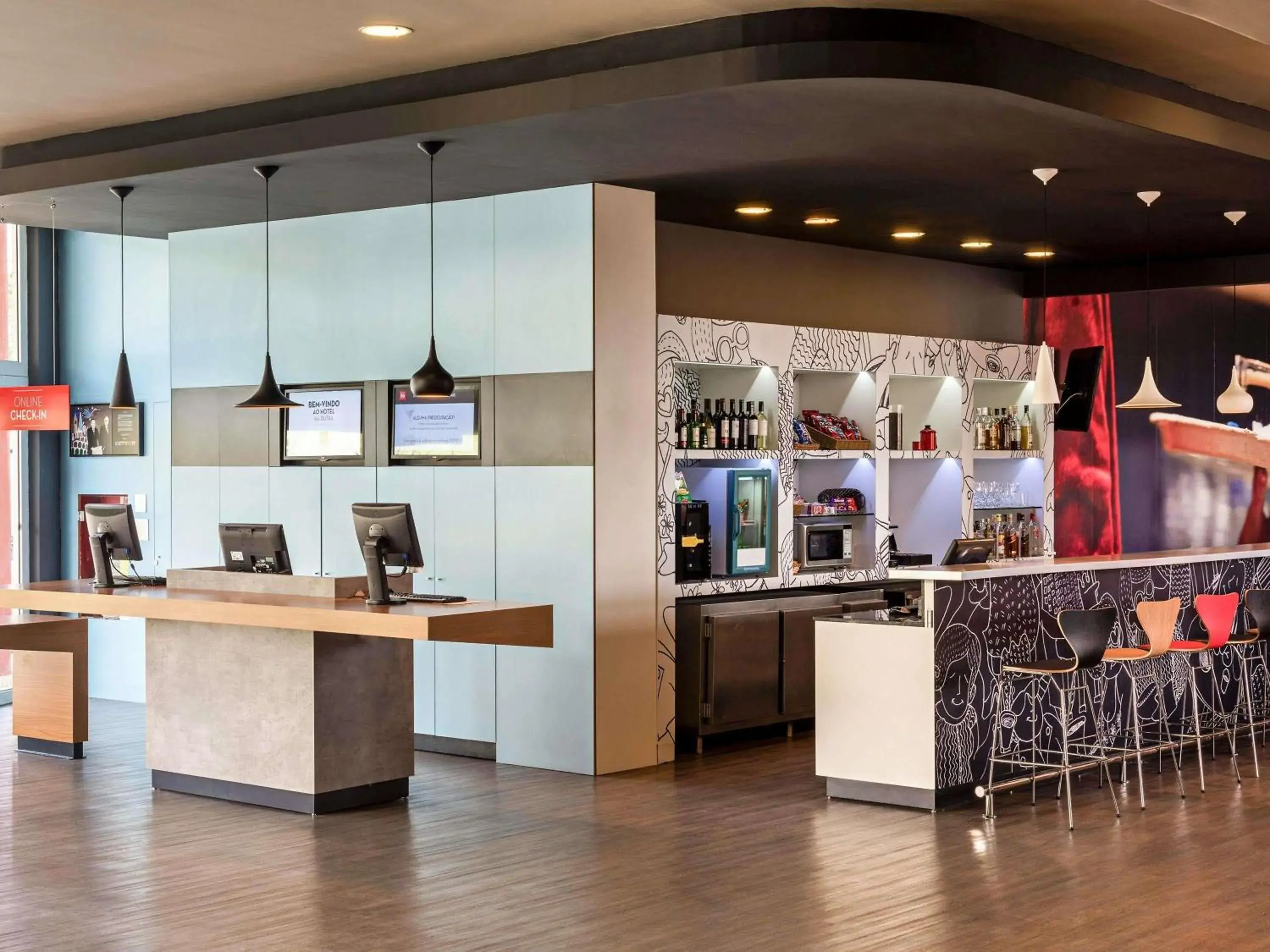 Lobby or reception in ibis Sao Jose dos Campos Dutra Lobby or reception in ibis Sao Jose dos Campos Dutra