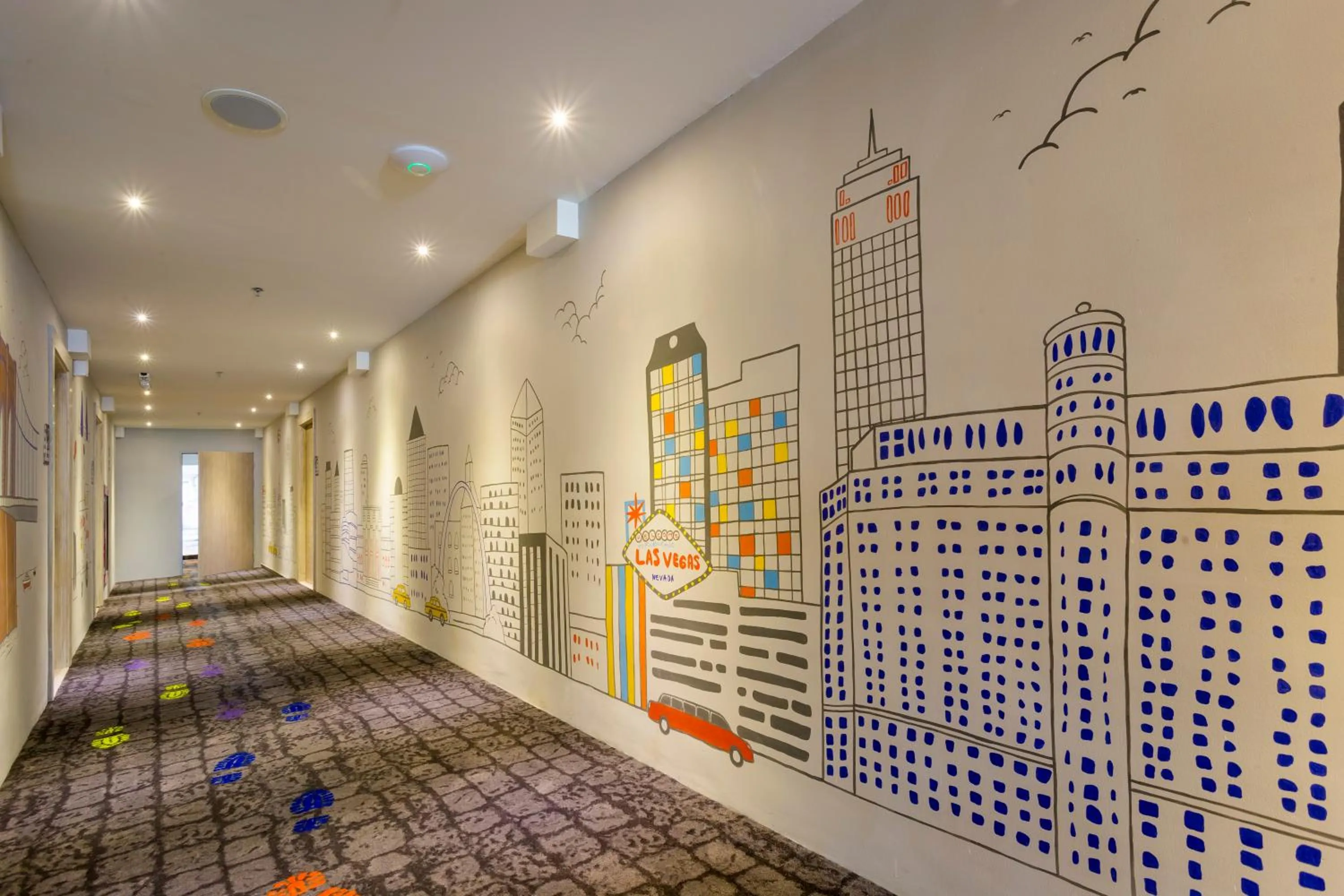 Decorative detail in Ibis Styles Bangkok Sukhumvit 50